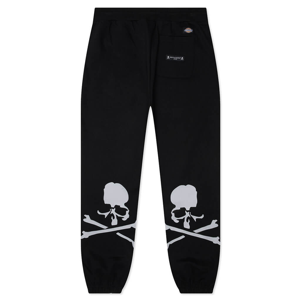DICKIES X MASTERMIND JAPAN SWEAT PANTS - BLACK - 2