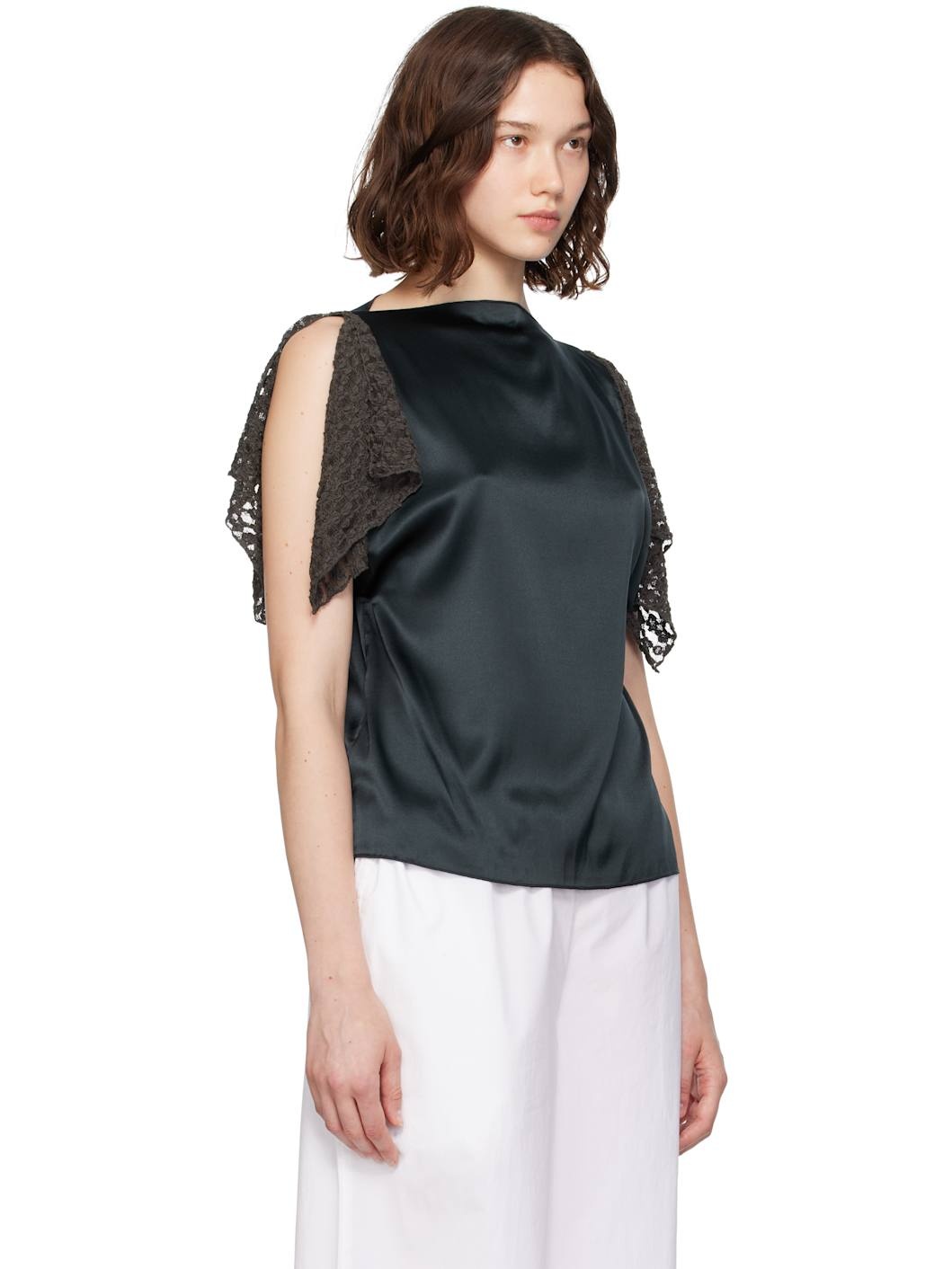 Navy Olin Blouse - 2