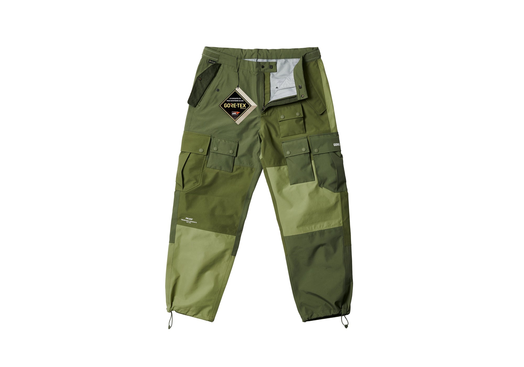 PALACE ENGINEERED GARMENTS GORE-TEX FA PANT OLIVE - 3