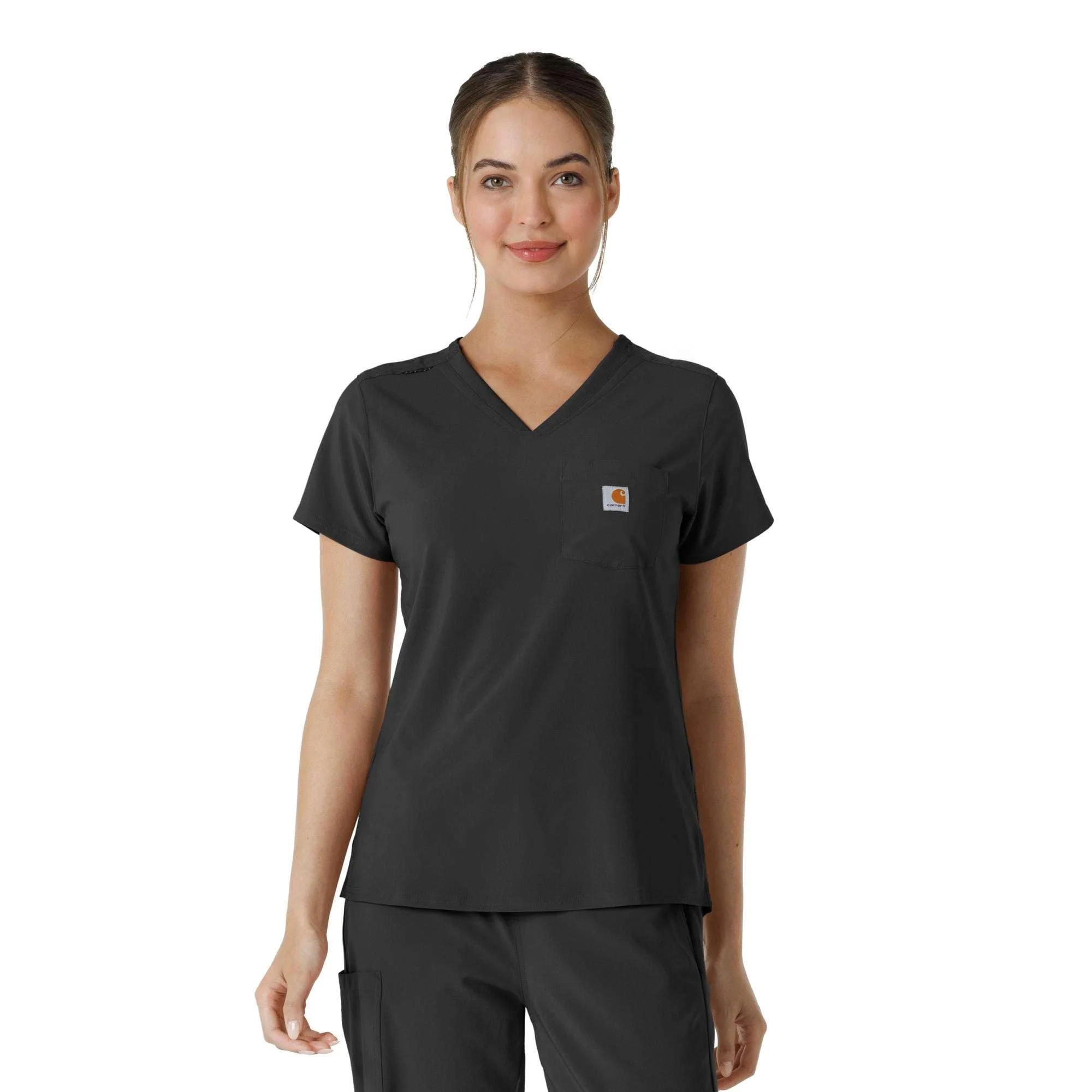 Women's Force Cross-Flex Tuck-In Scrub Top - 1