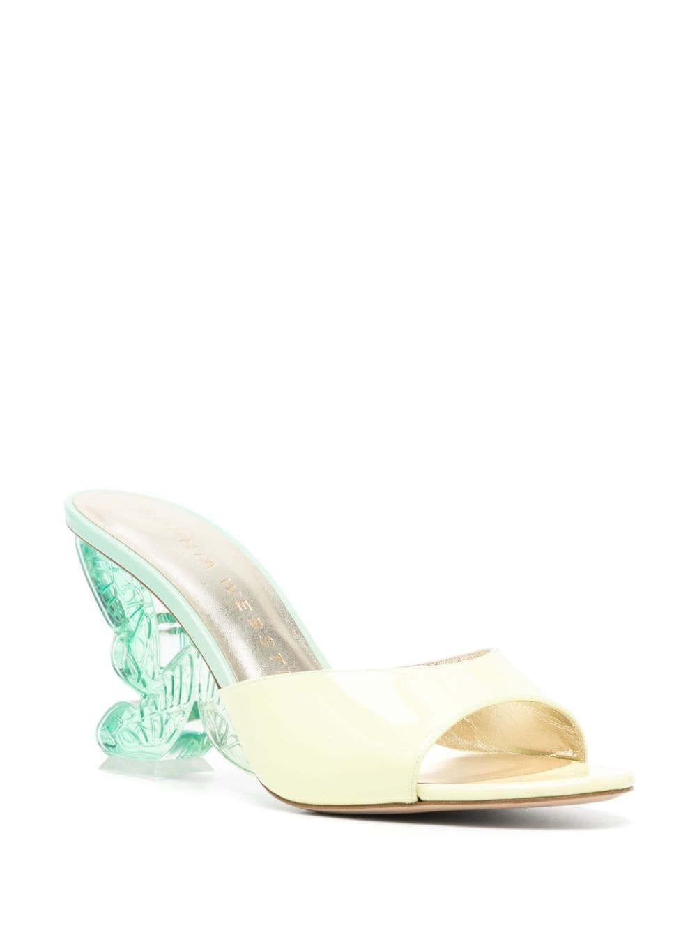 Paloma 100mm leather mules - 2