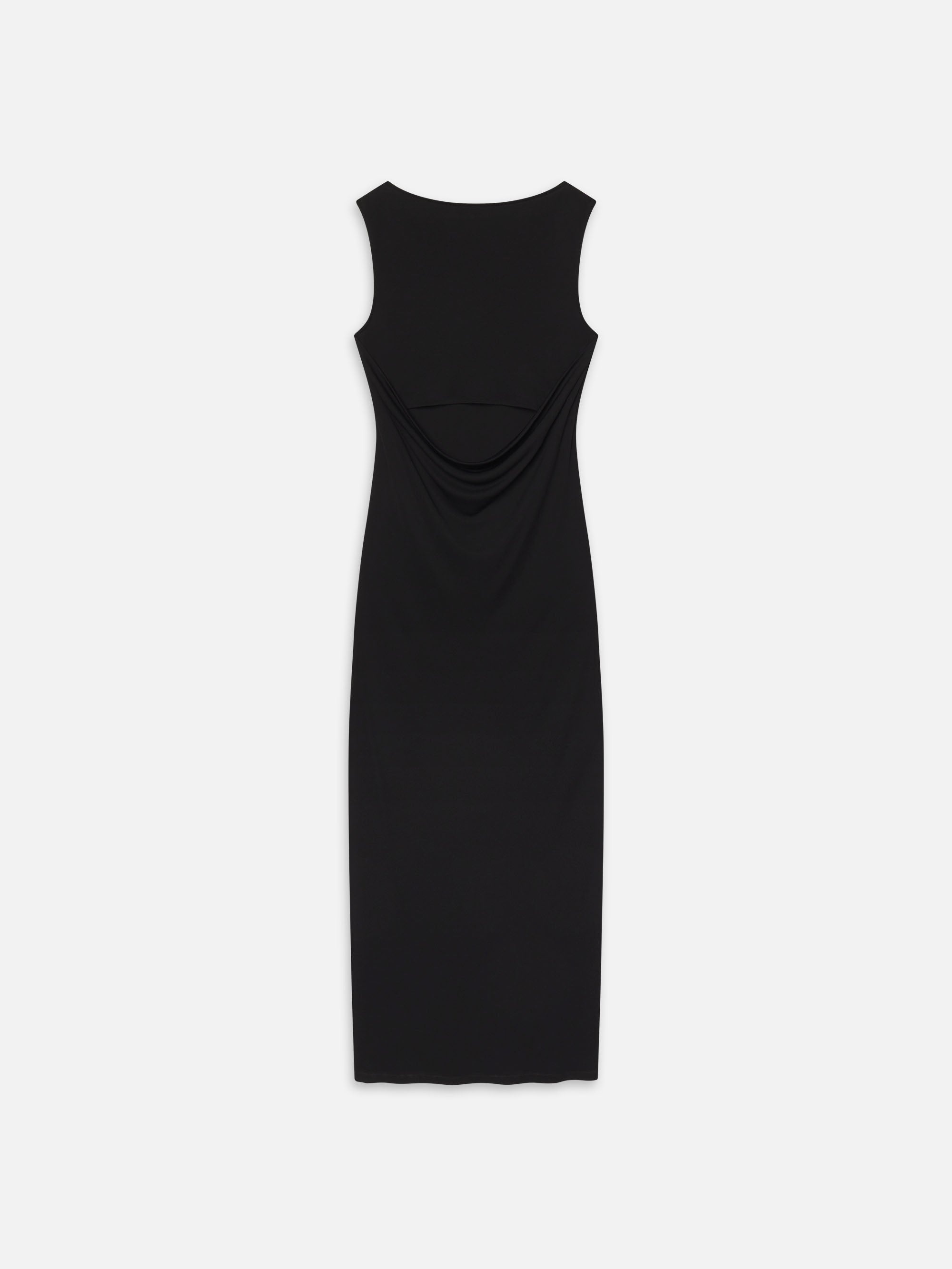 The Drape Dress in Black - 4