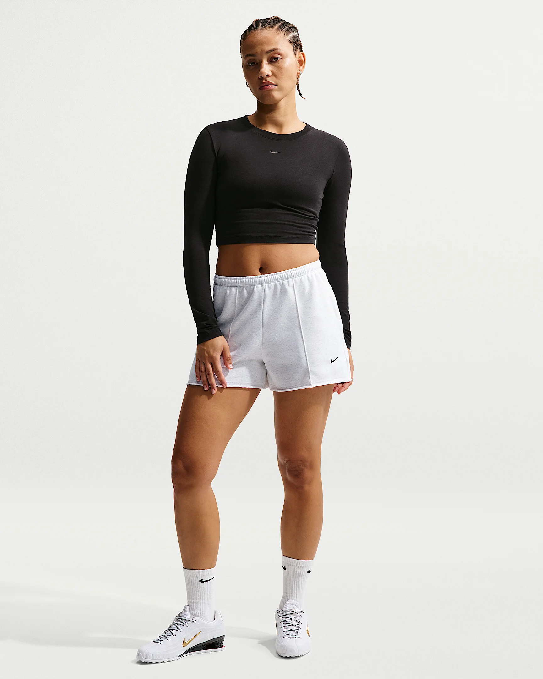 Nike Sportswear Chill Terry Women's Mid-Rise French Terry Shorts - 1