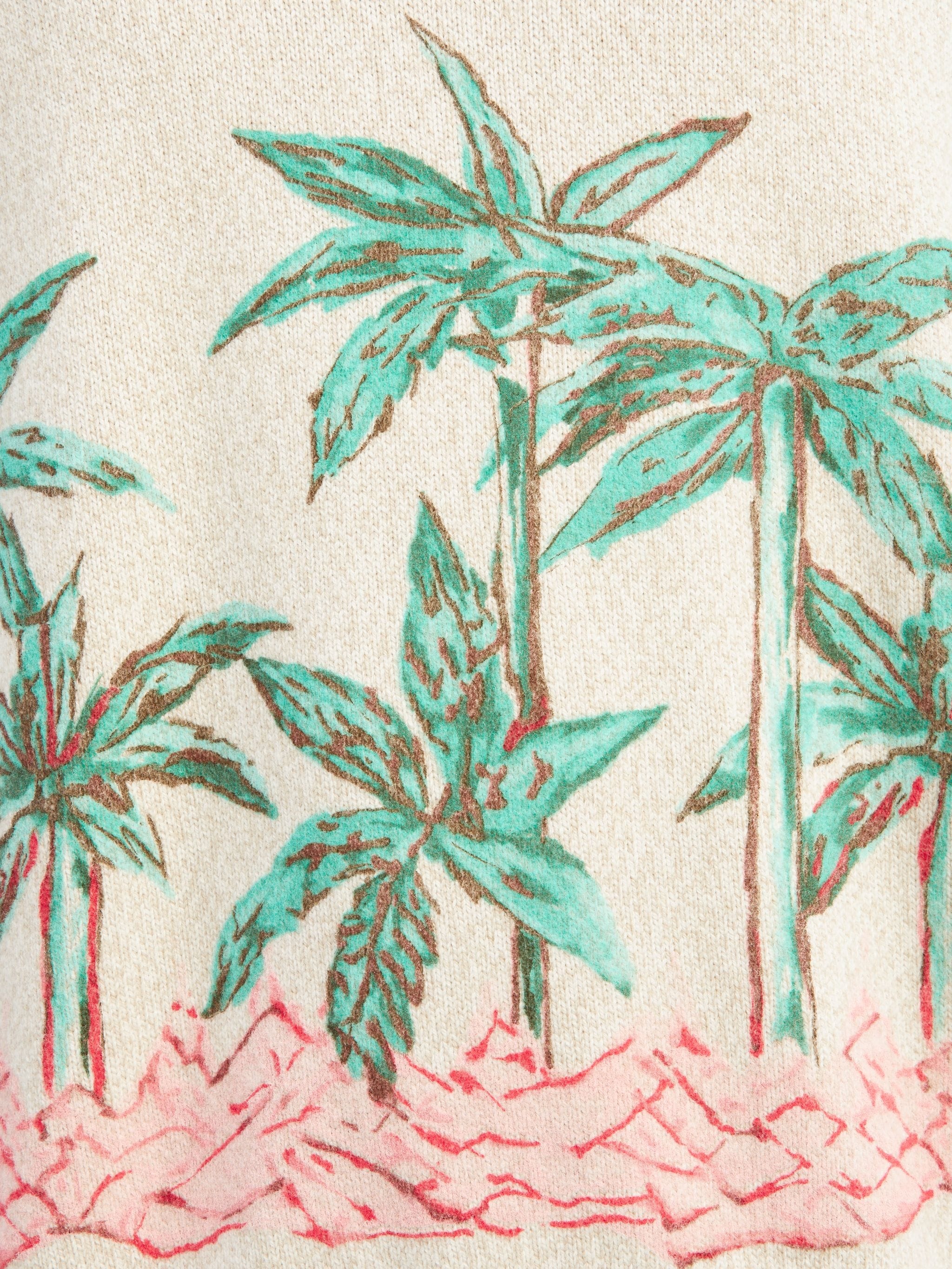 Palms Row Printed Sweater - 6
