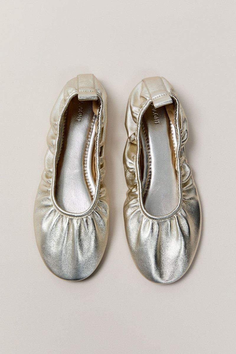 Classic Ballet Flat - Soft Gold 4