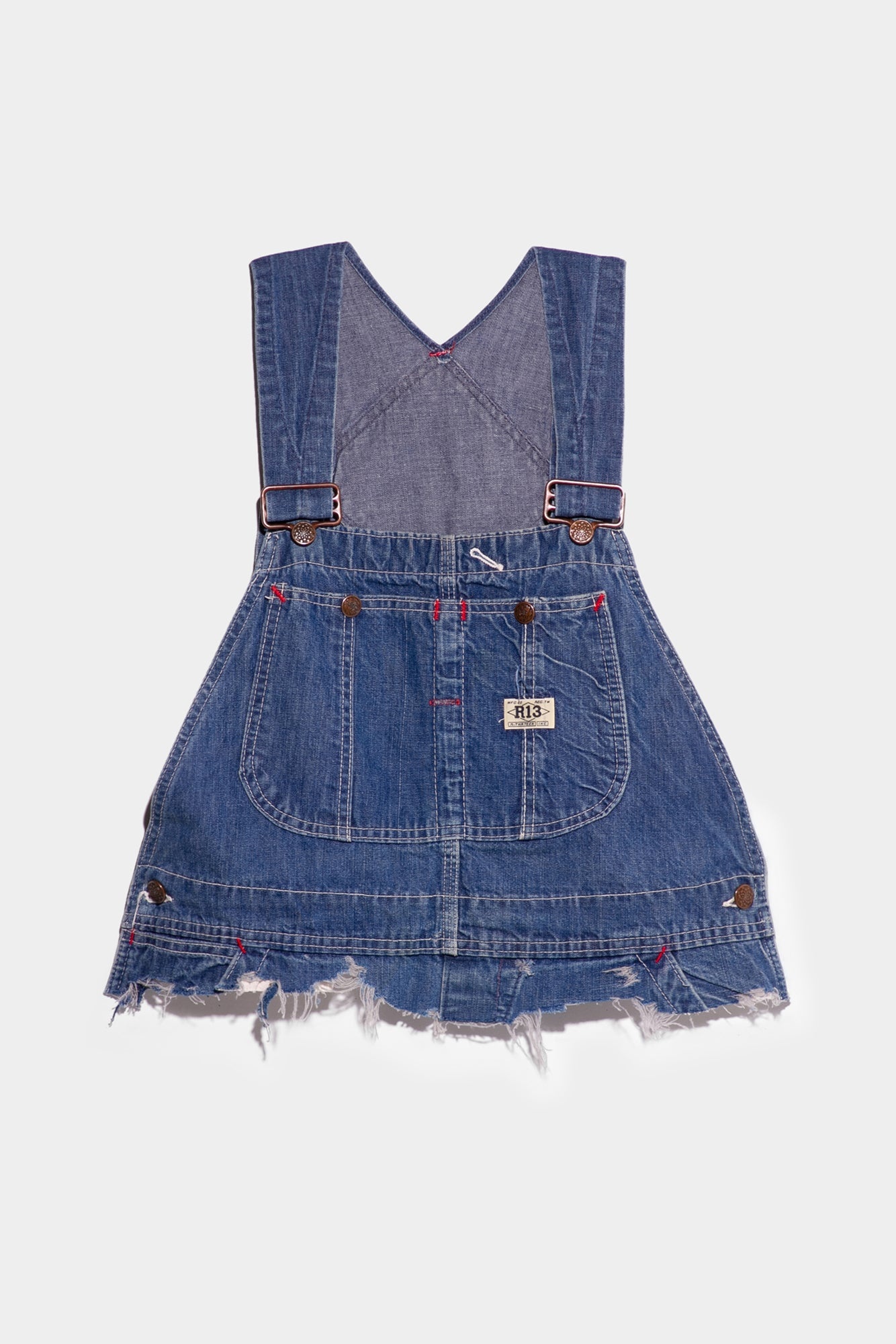 Damon Overall Bib - Brindley | R13 Denim Official Site - 2