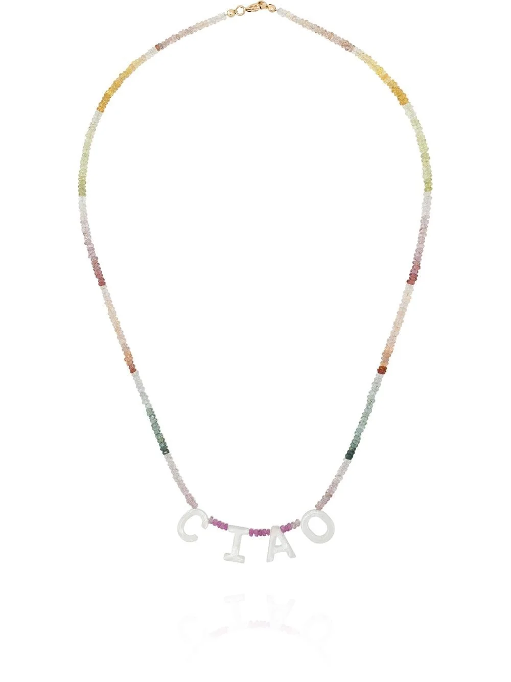 Ciao rainbow-sapphire necklace - 1