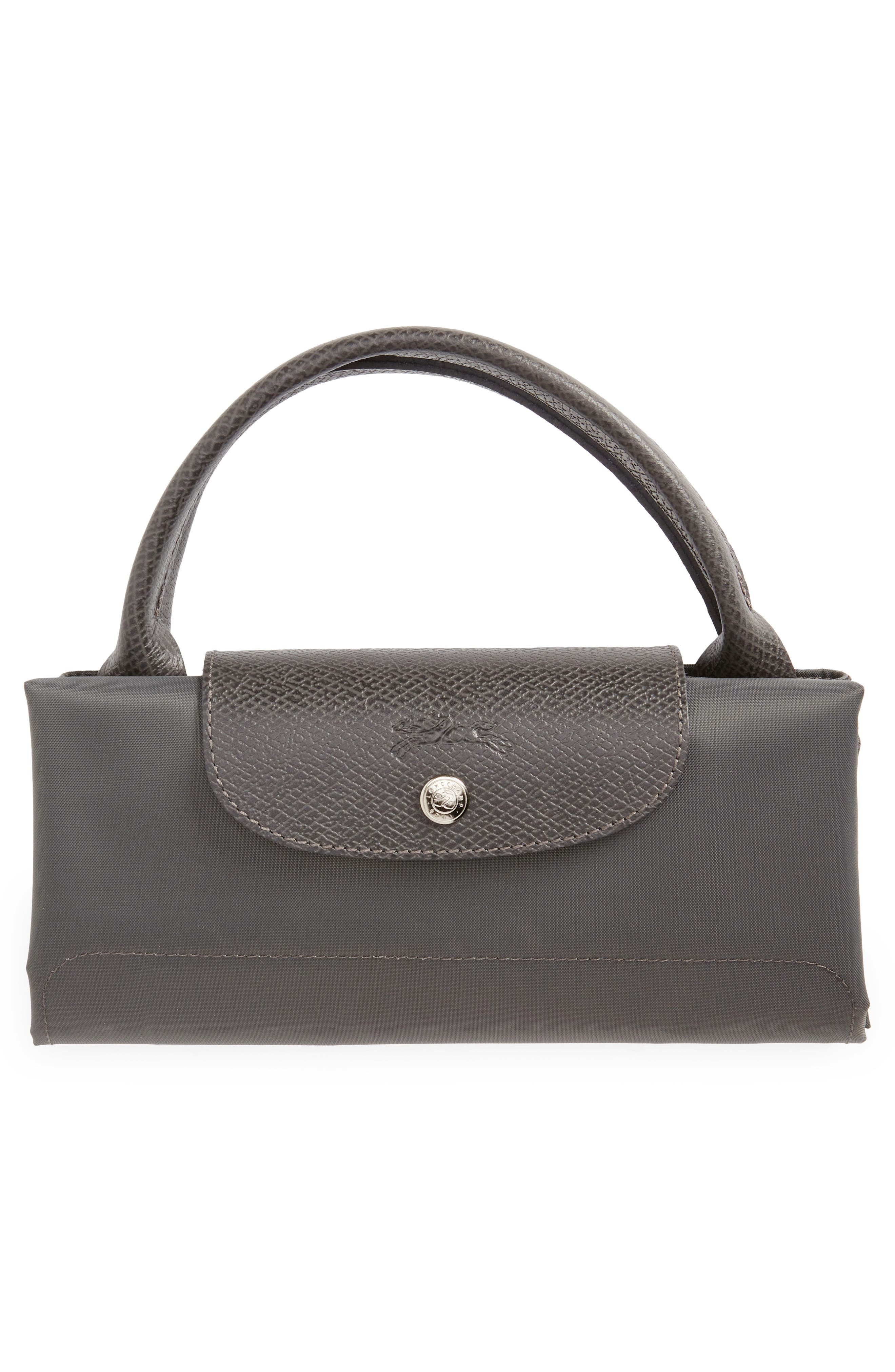 Longchamp Large Le Pliage Original Travel Bag in Graphite at Nordstrom - 7