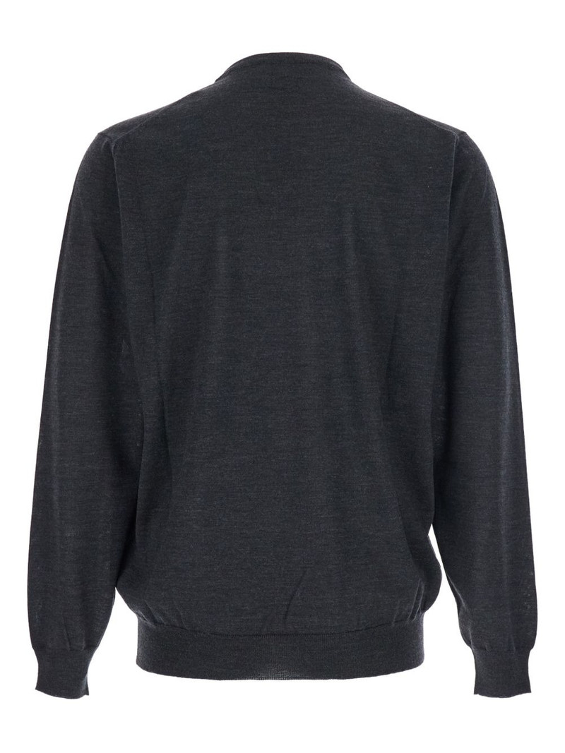 LARDINI crew-neck sweater outlook