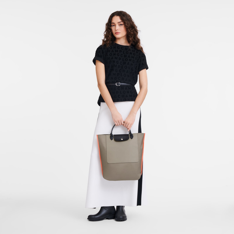 Longchamp Cabas Longchamp M Tote bag Clay - Canvas outlook