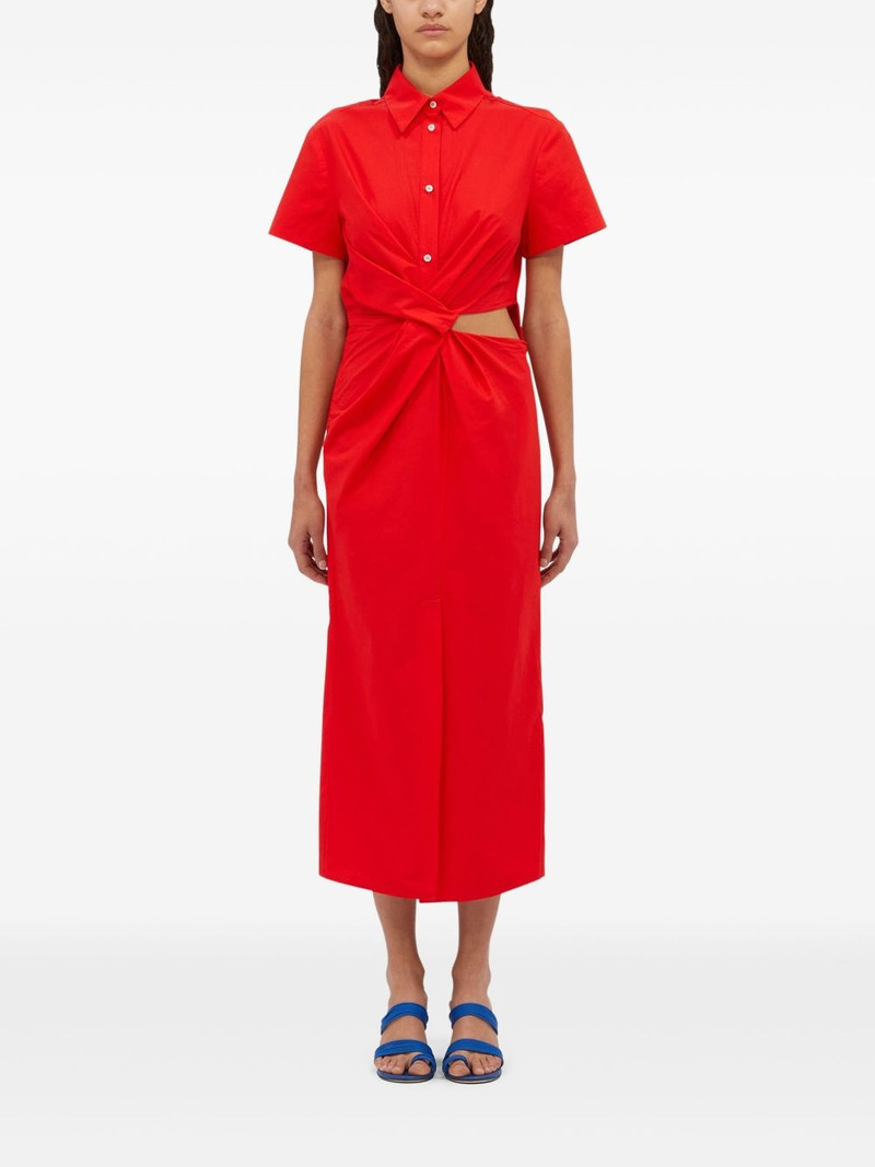 MSGM cut-out shirtdress outlook