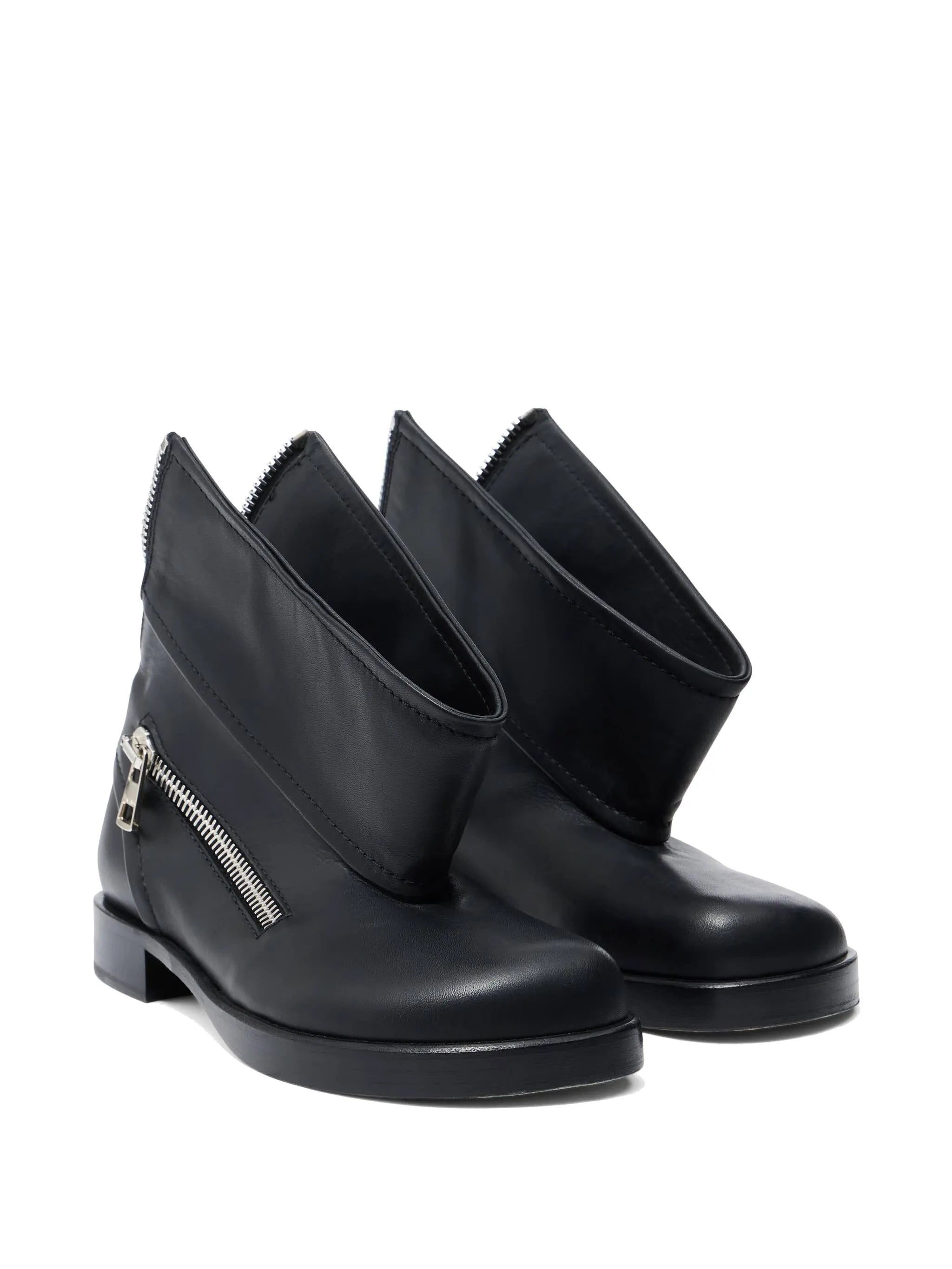 Leather Ankle Boots - 2