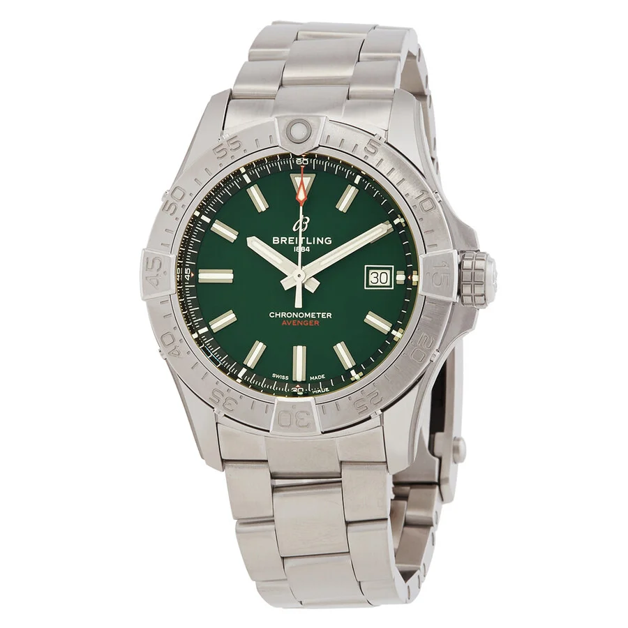 Breitling Avenger Automatic Green Dial Men's Watch A17328101L1A1 - 1