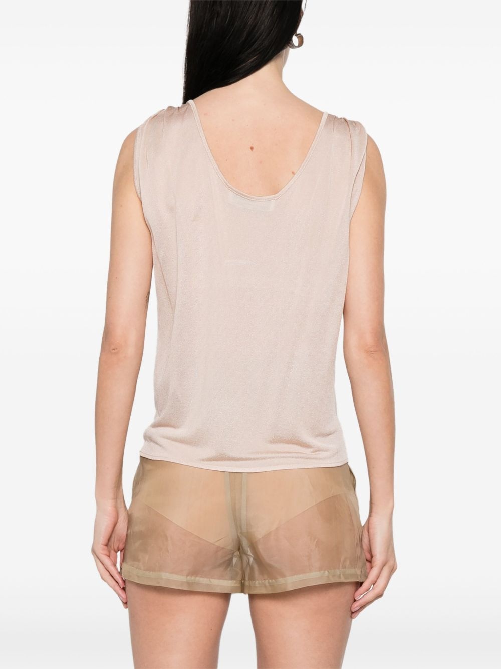 crepe tank top - 4