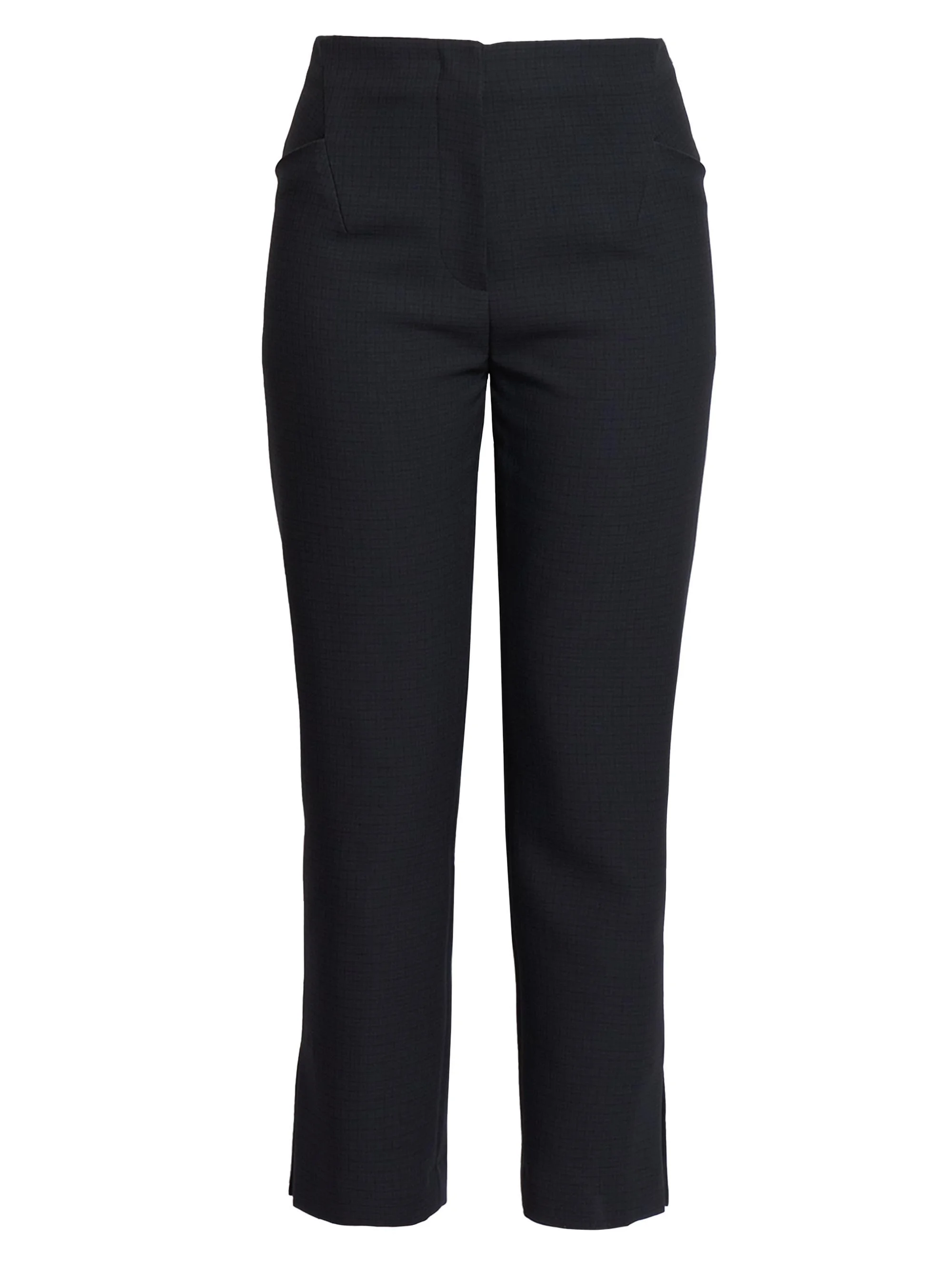 Women's Posy Double-Faced SlimPants - Black - 1