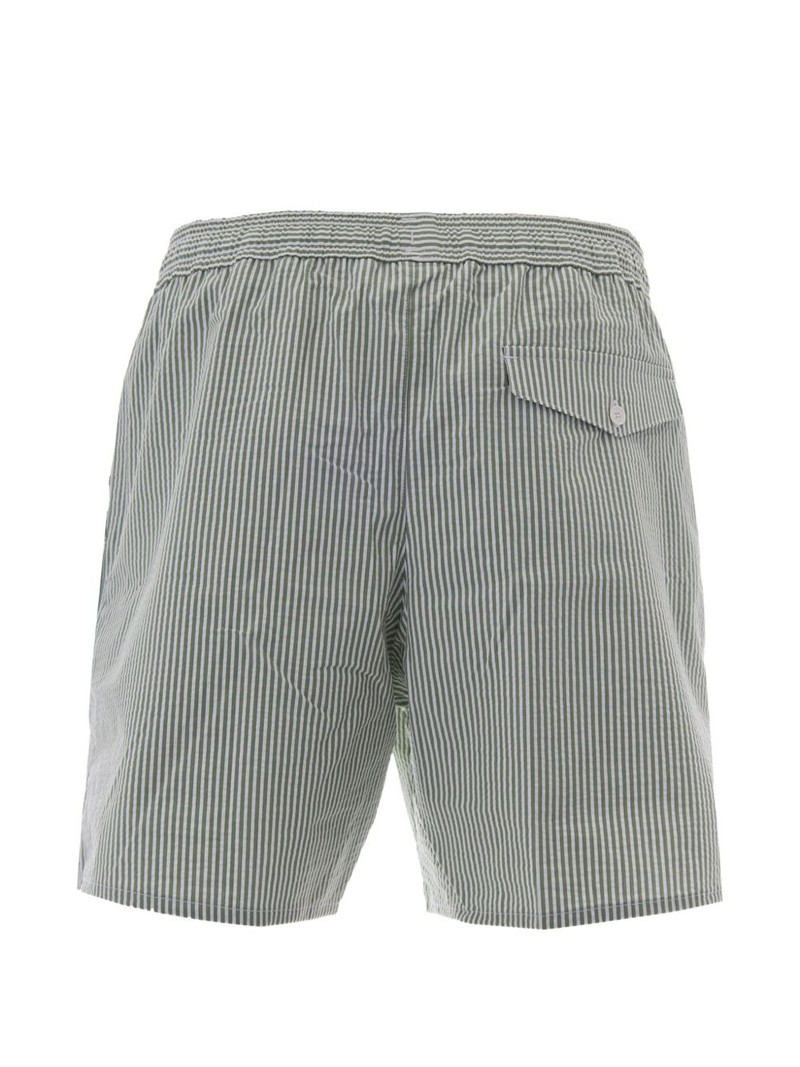LACOSTE striped swim-shorts outlook