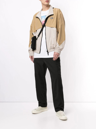 Rhude two-tone nylon lightweight jacket outlook