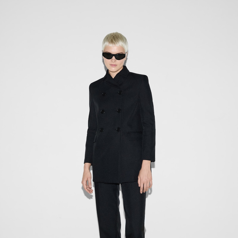 Fine drill jacket with martingale 3