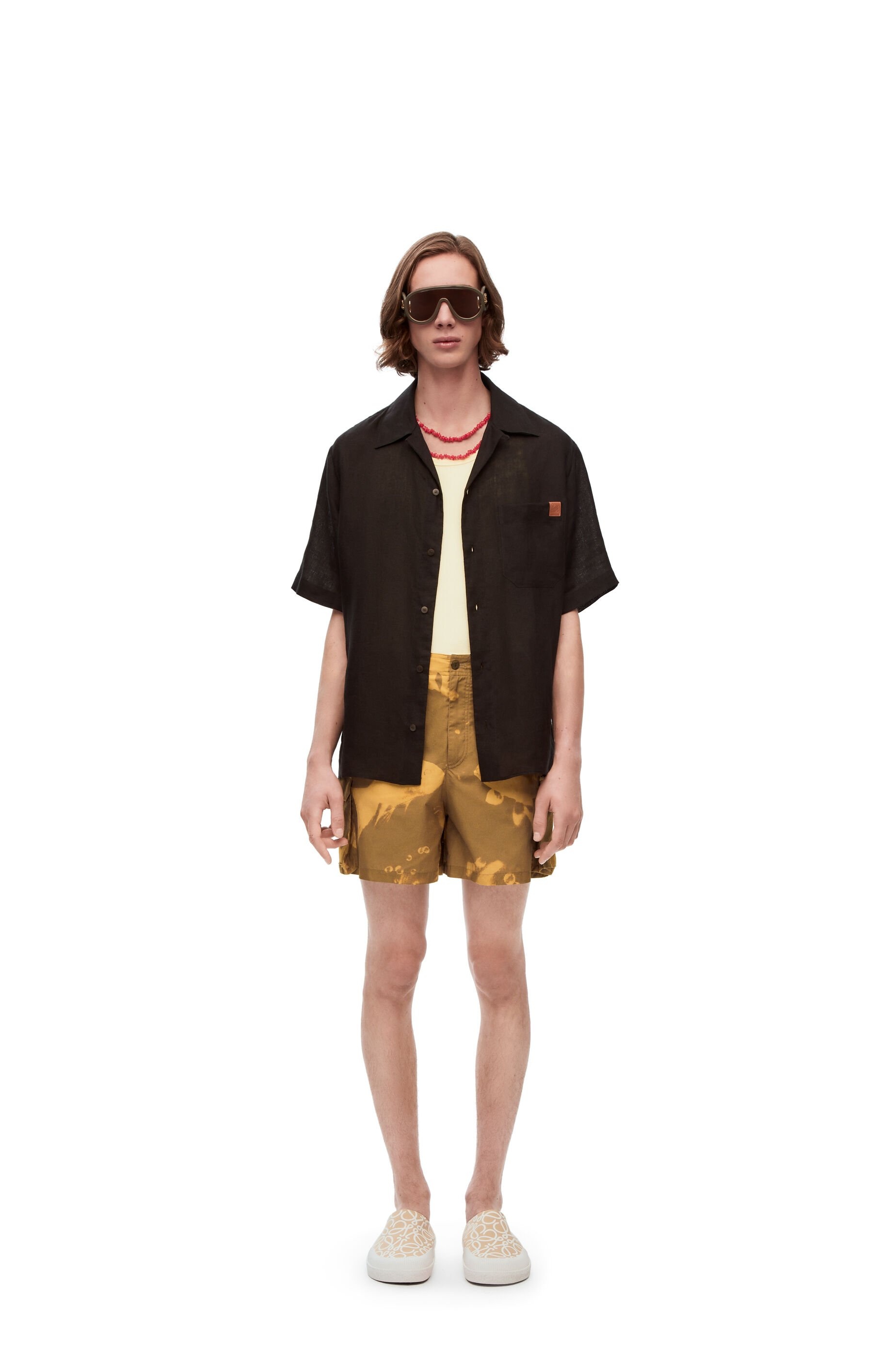Fish cargo shorts in cotton - 2