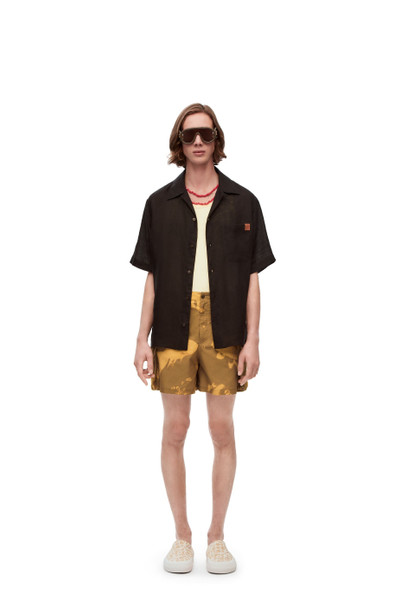 Loewe Fish cargo shorts in cotton outlook