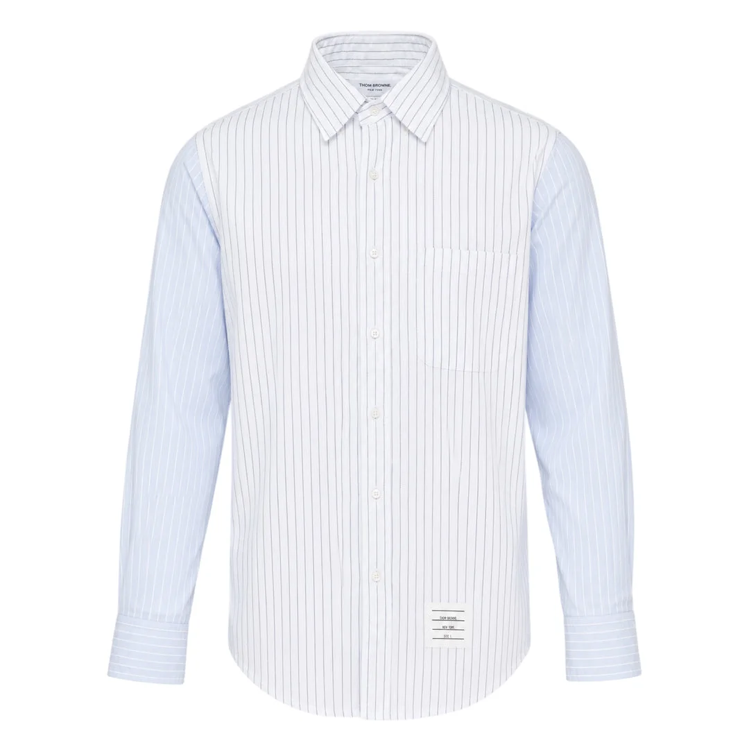 Straight Fit Long Sleeve Shirt - 1