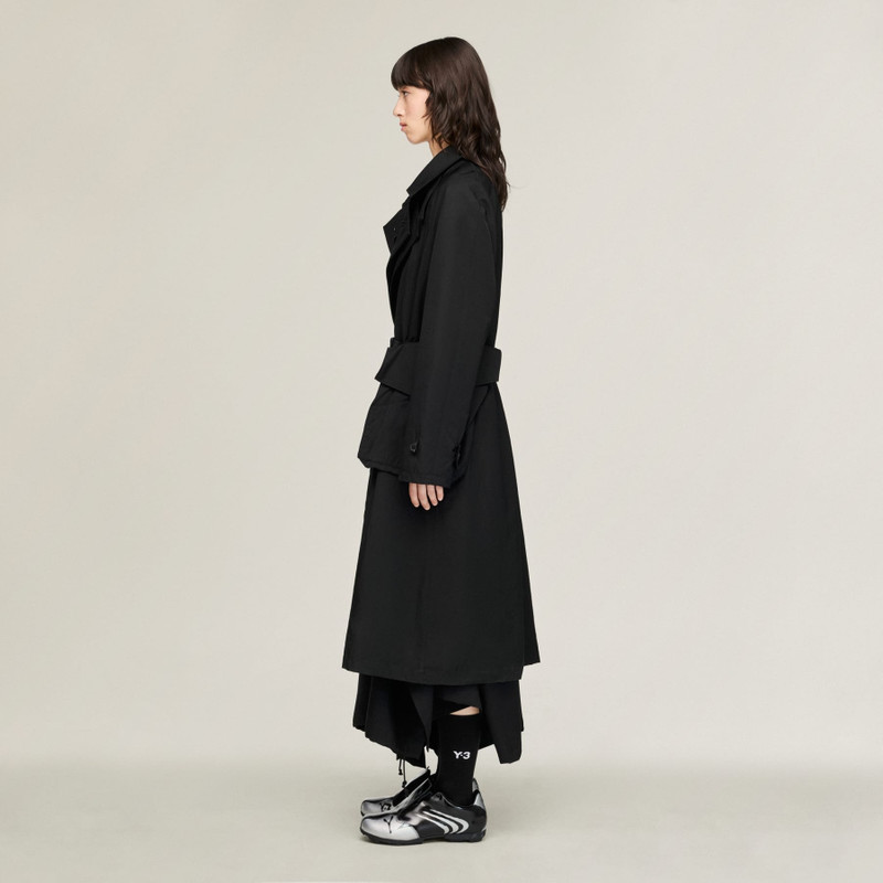 Y-3 SPUN NYLON COAT 4