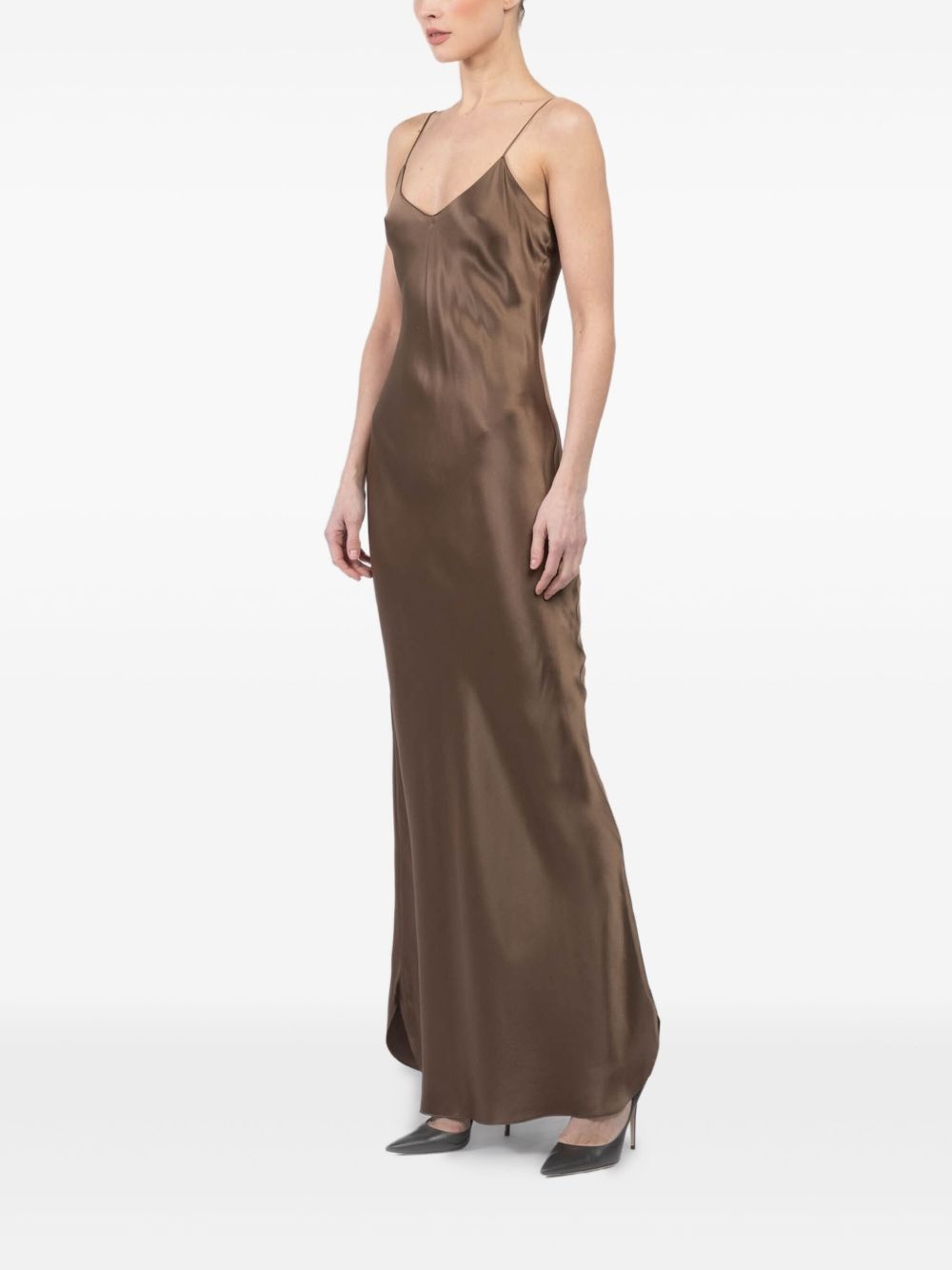 silk dress - 4