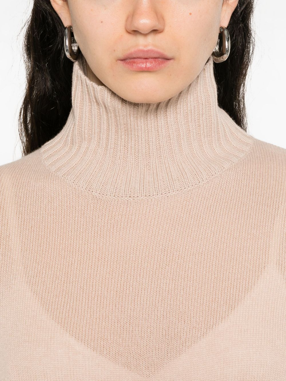 turtleneck cashmere sweater - 5