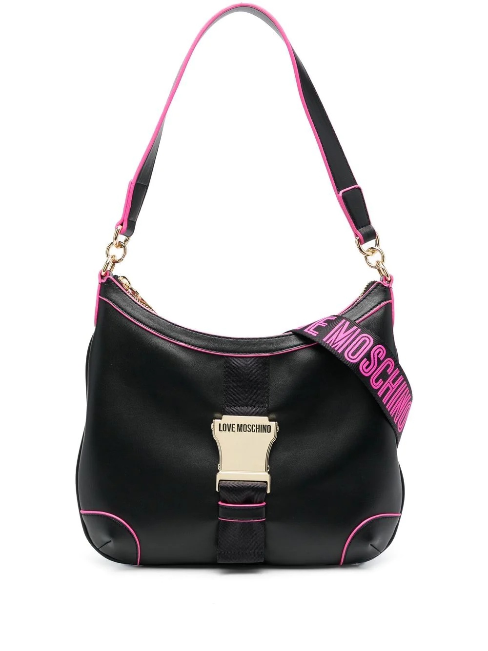 buckle-fastening tote bag - 1