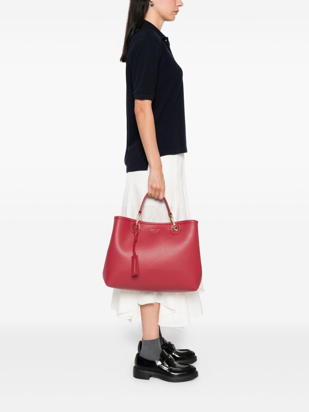 logo-detail tote bag - 2