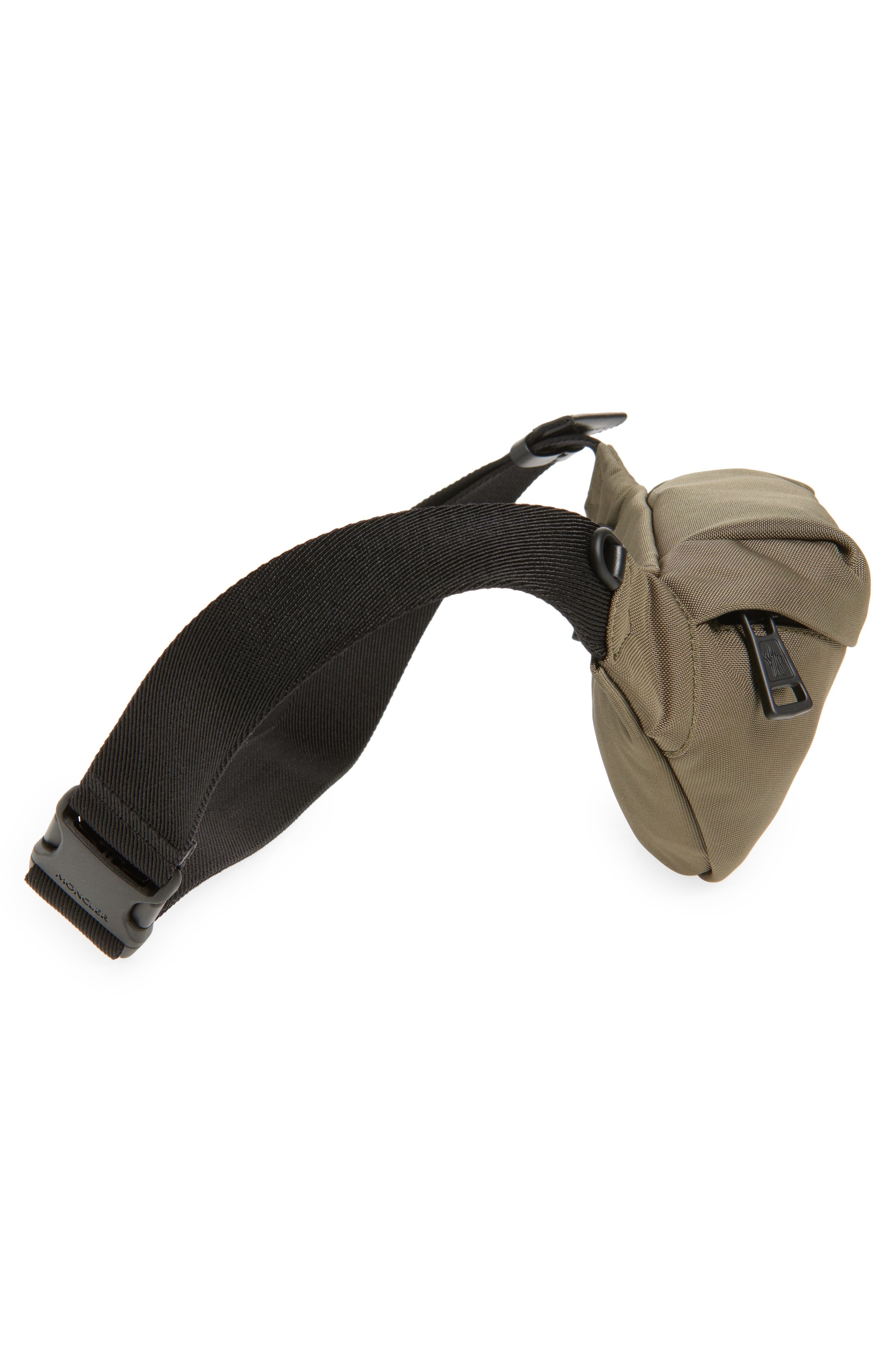 Moncler Small Durance Water Repellent Belt Bag in Olive Green at Nordstrom - 5