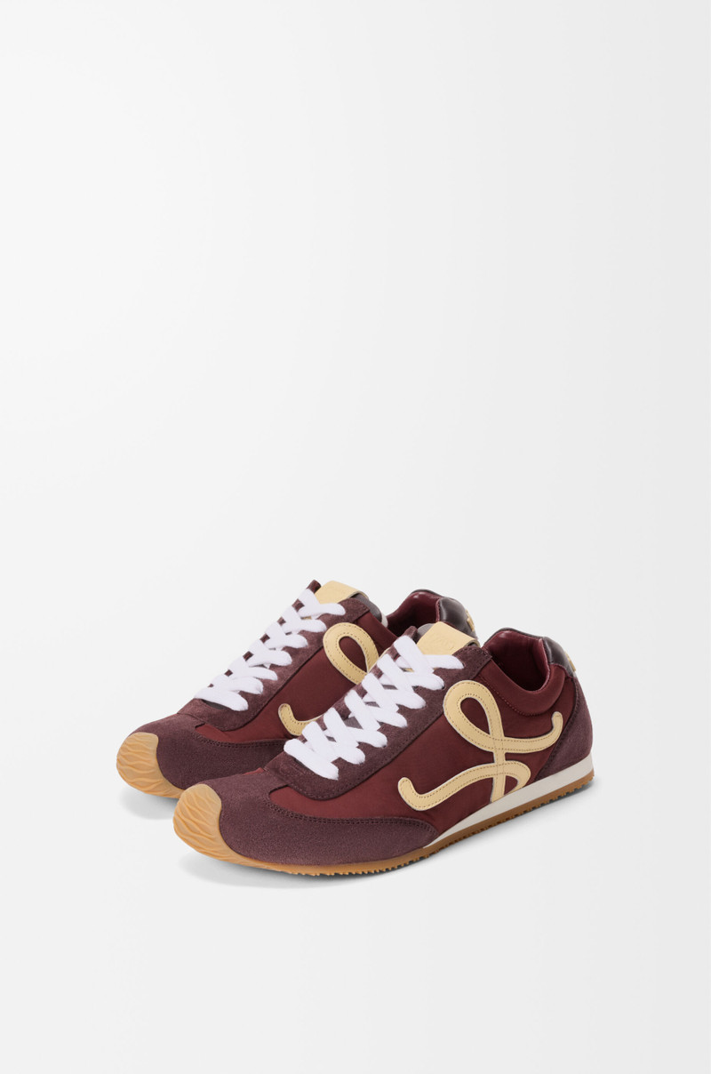 Loewe Ballet Runner 2.0 in suede and nylon outlook
