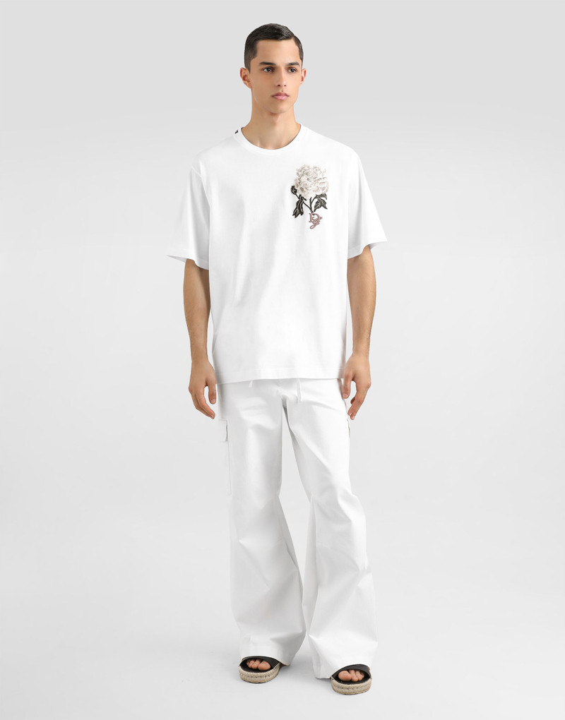 Dolce & Gabbana Cotton T-shirt with patch outlook