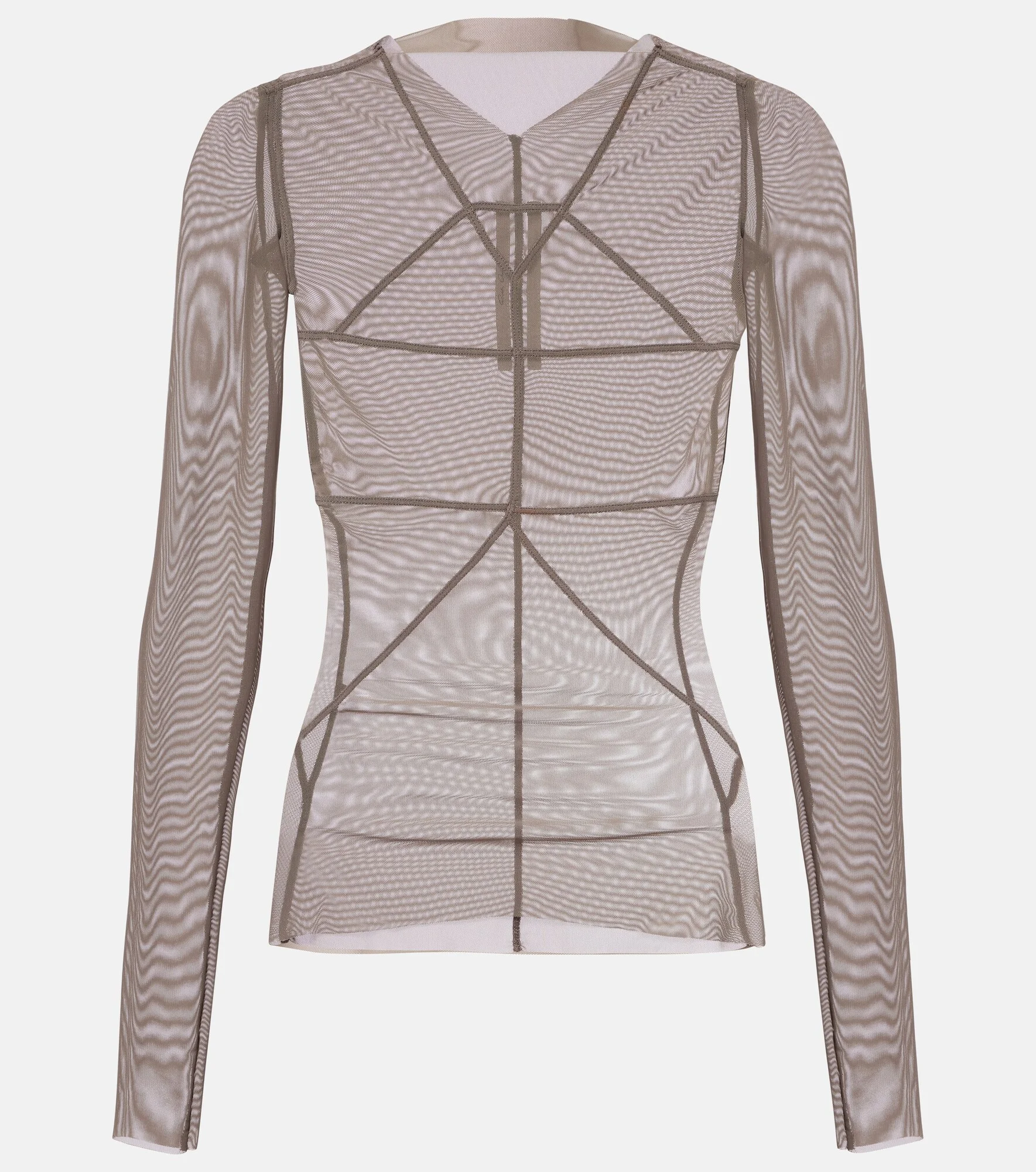 Temple sheer tulle top - 1