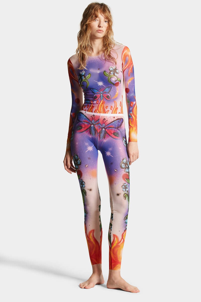 ALL OVER PRINTED LEGGING - 3