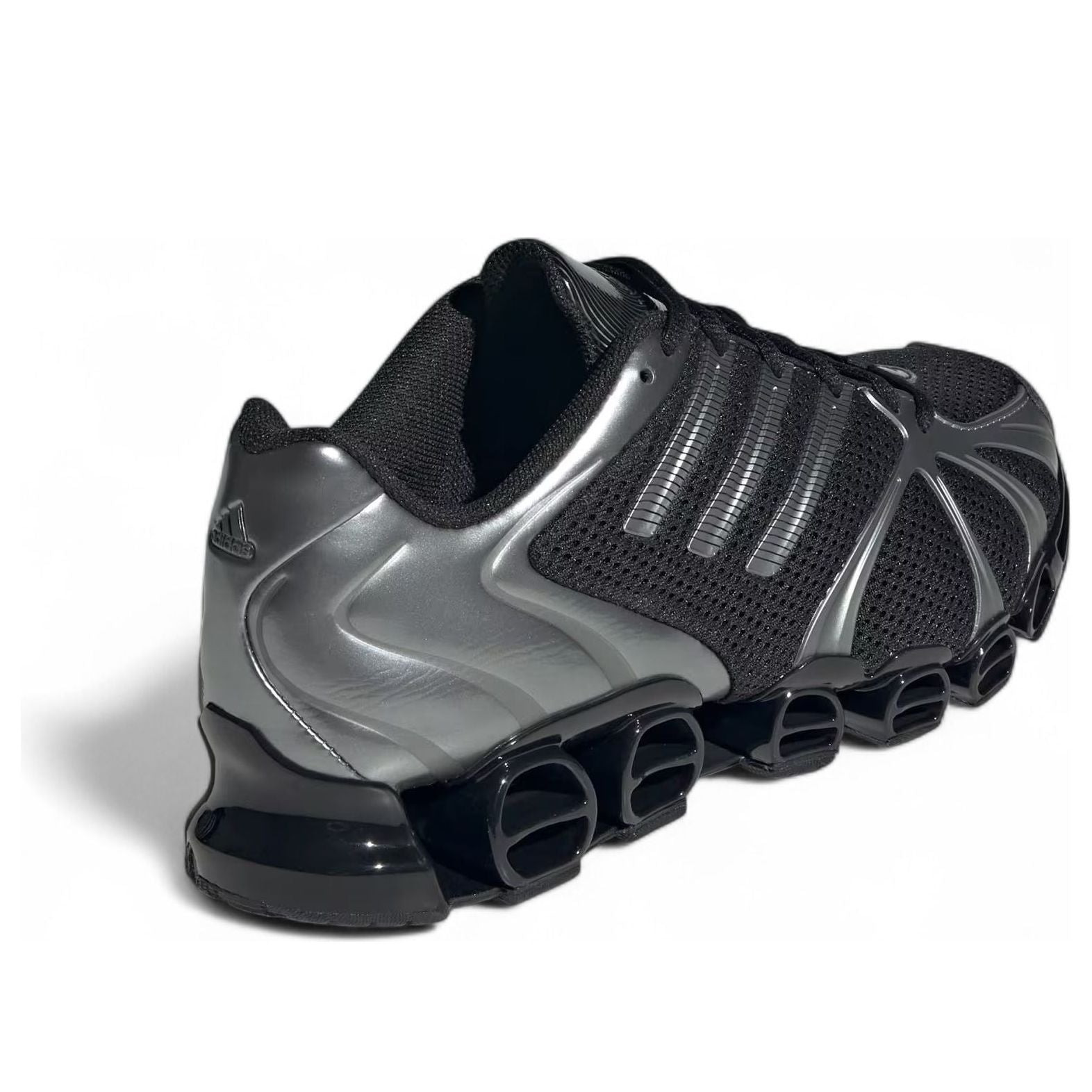 (WMNS) adidas Mega Ghostride 'Core Black Iron Metallic' JQ0553 - 4