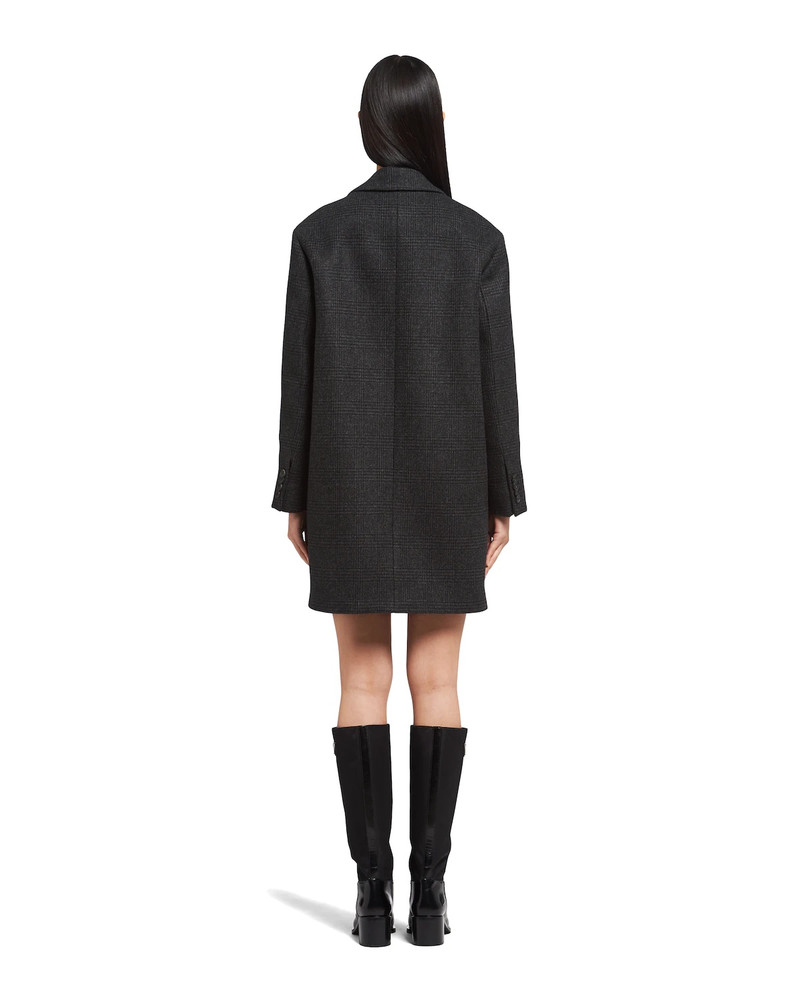 Single-breasted Prince of Wales check coat 4