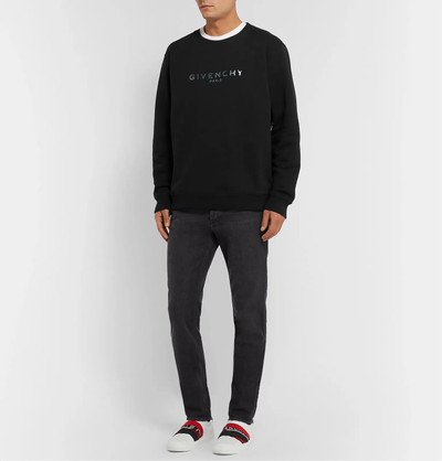 Givenchy Logo-Print Loopback-Cotton Jersey Sweatshirt outlook