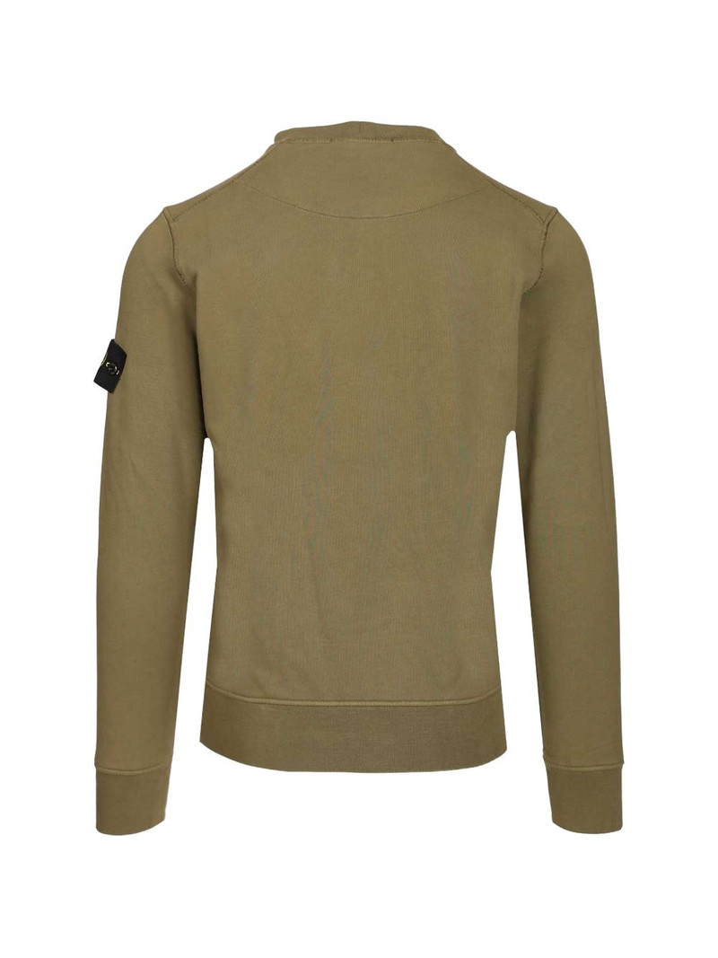 Stone Island logo-patch sweatshirt outlook