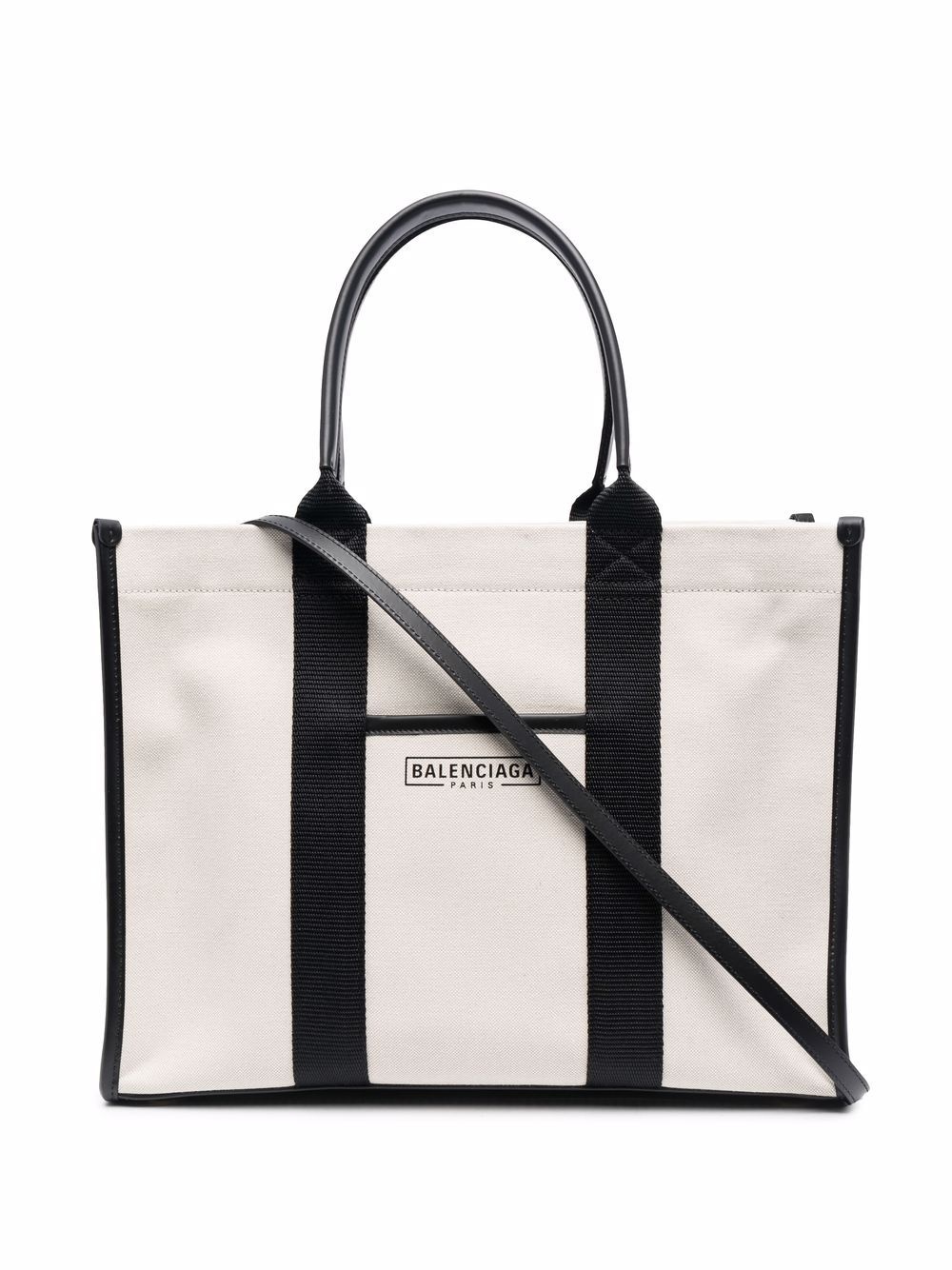 logo-print tote bag - 1