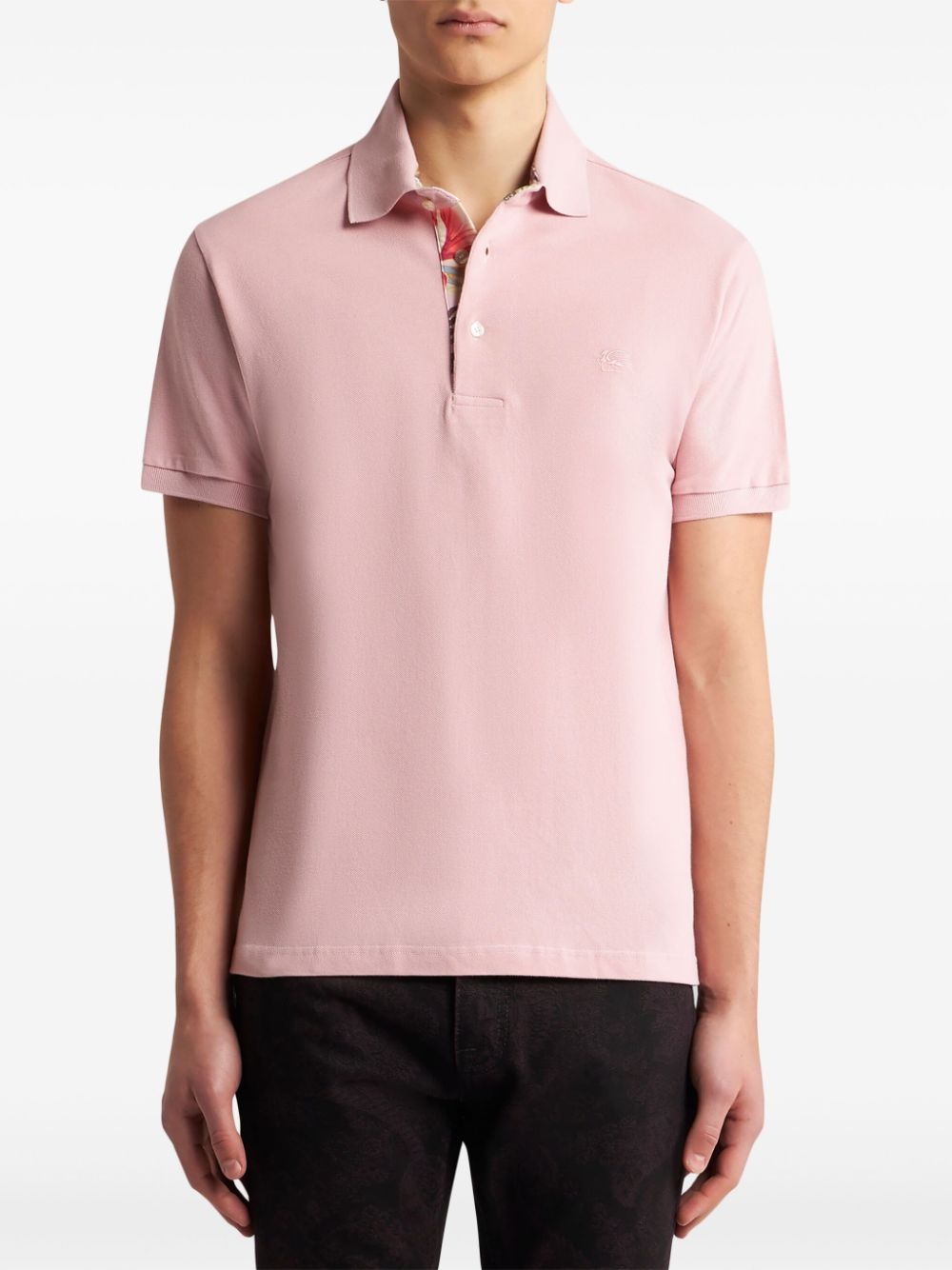 Pegaso embroidery polo shirt - 2