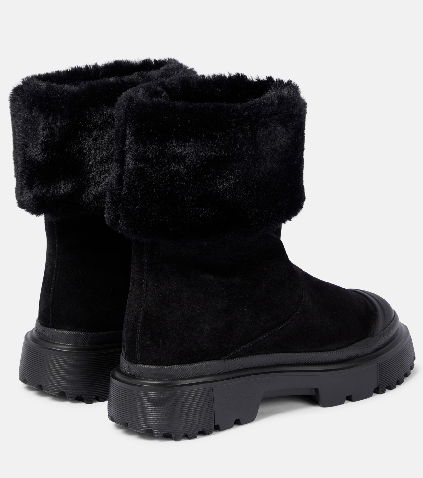 H619 suede ankle boots - 3