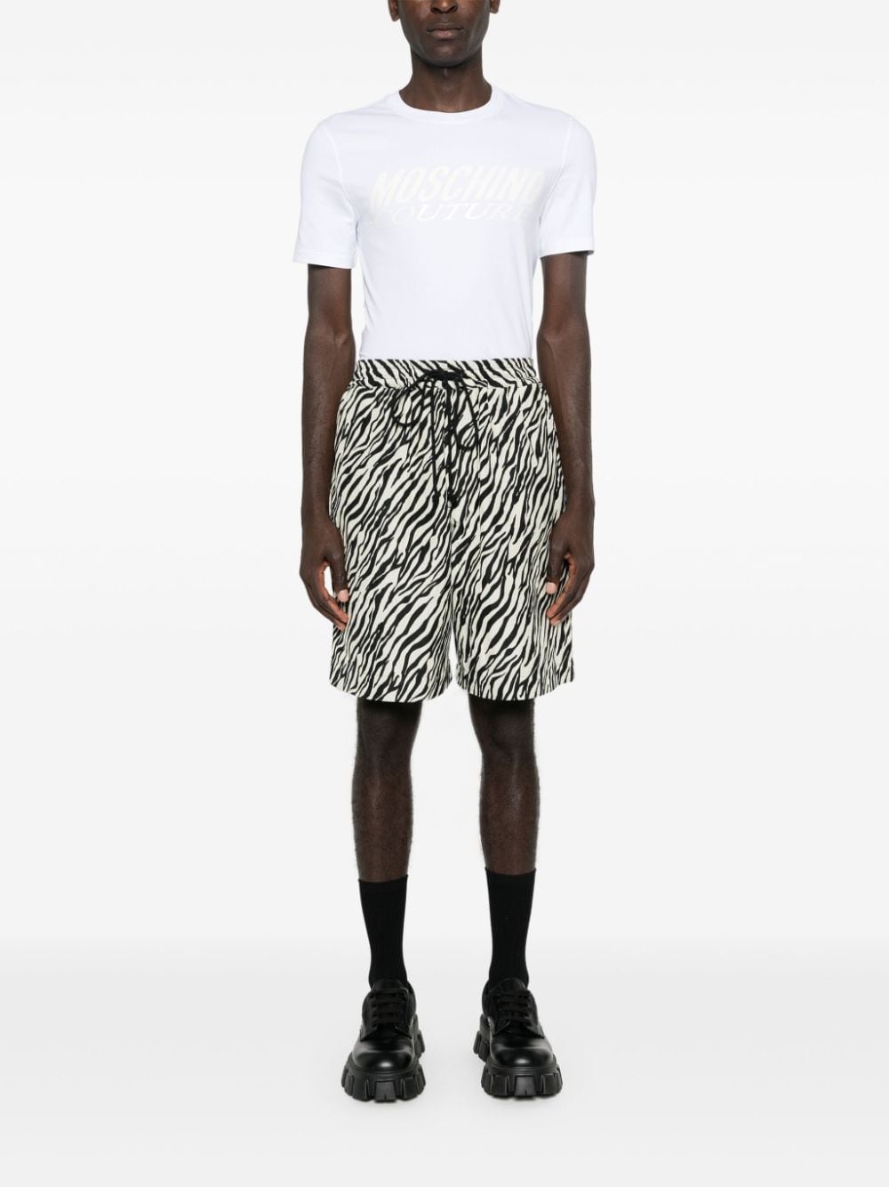 logo-print T-shirt - 2