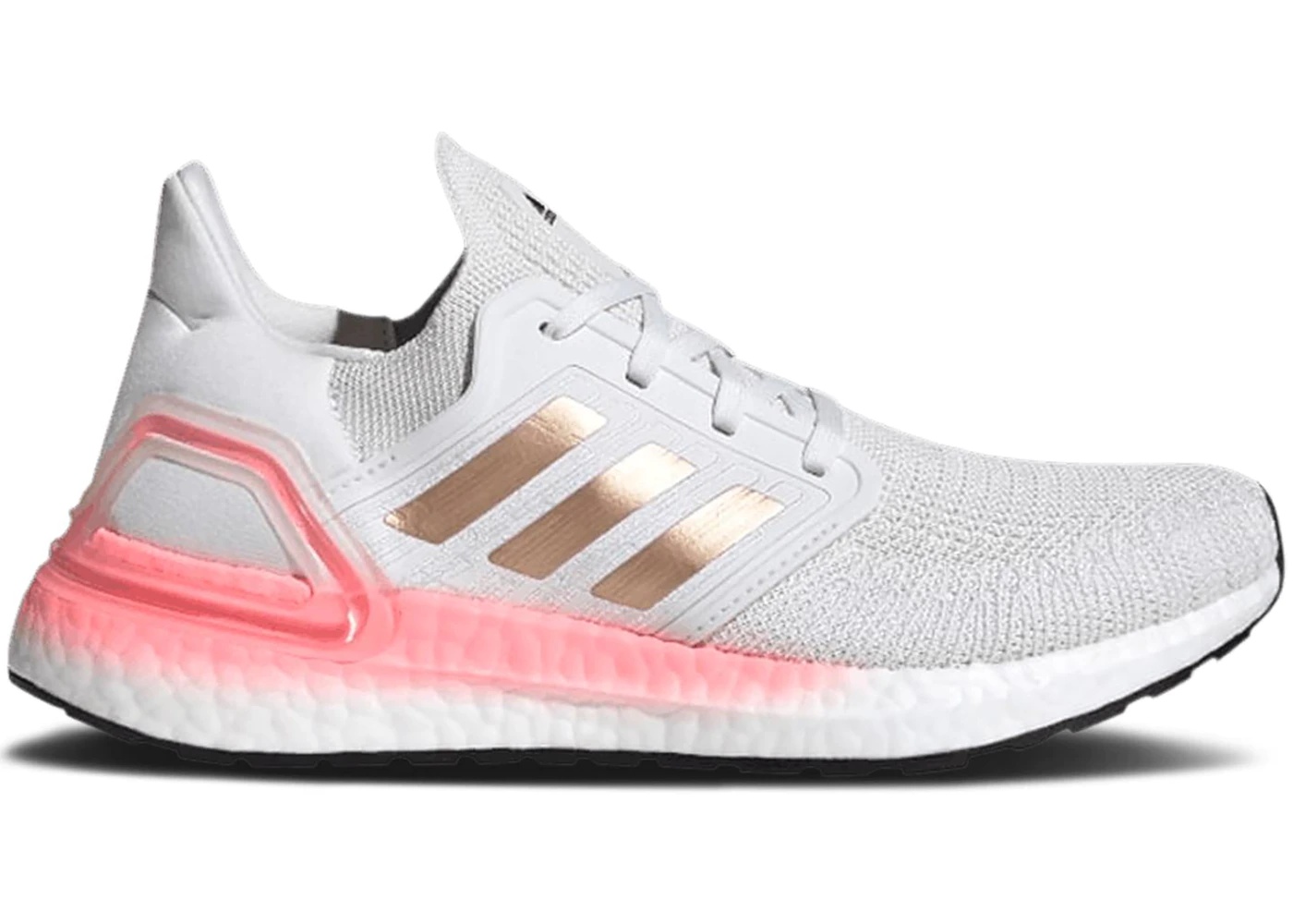 adidas Ultra Boost 20 White Copper Flash Red (W) - 1