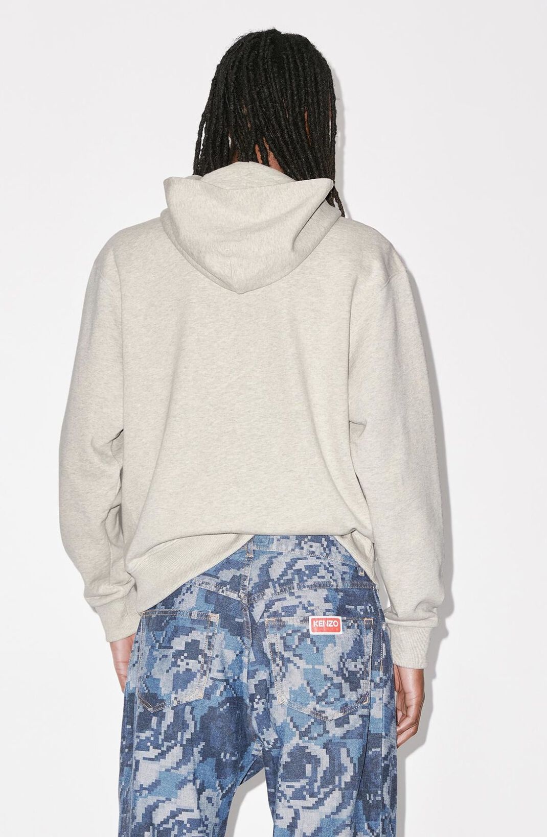BOKE FLOWER' crest hoodie sweatshirt with zip - 4