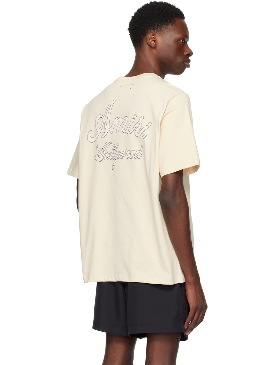 Beige 'Amiri Hollywood' T-shirt - 3