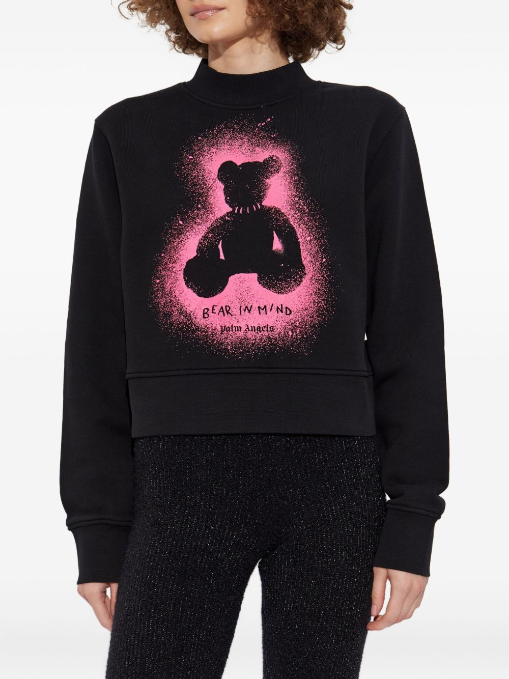 bear spray-paint sweatshirt - 3