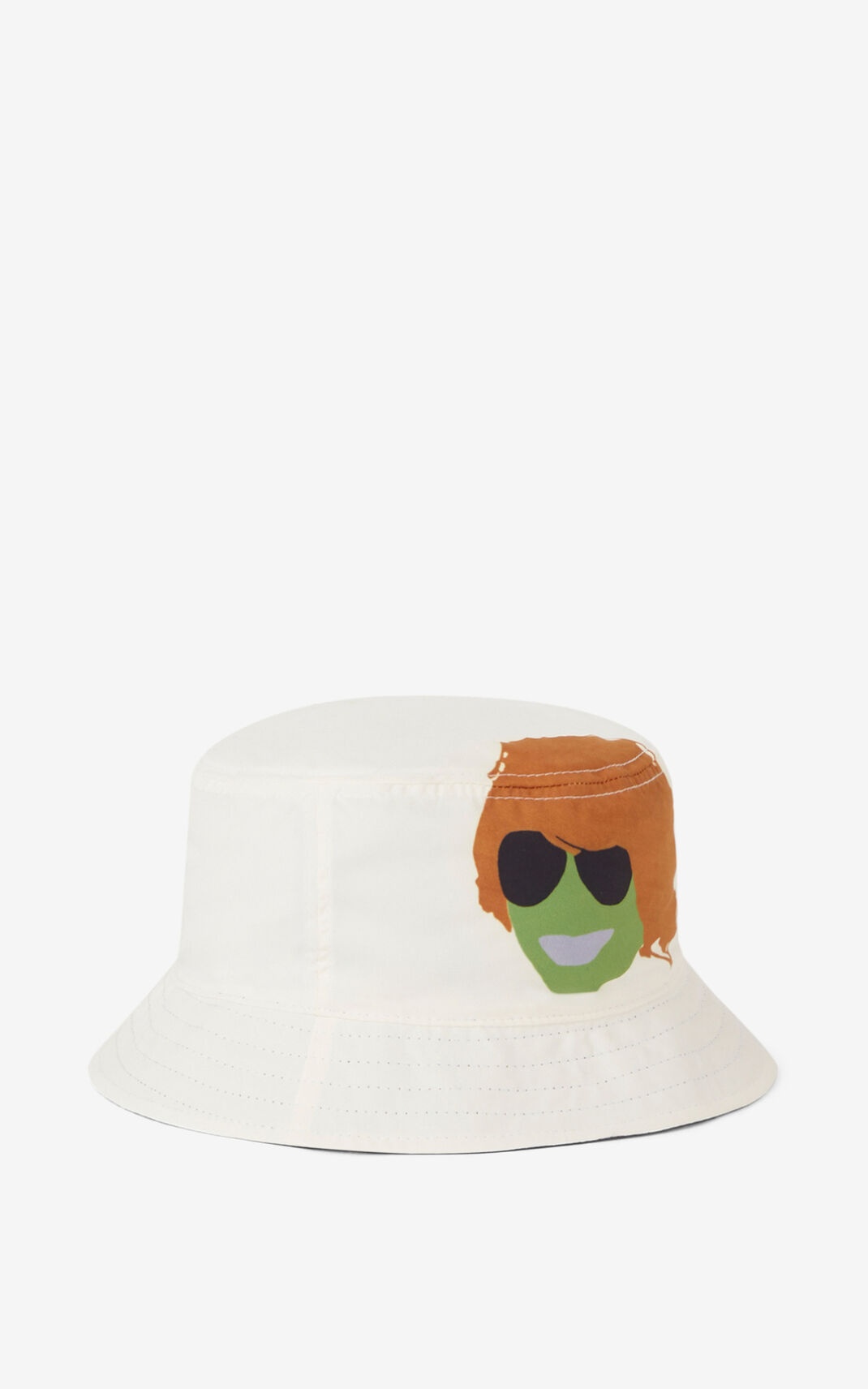 Reversible 'Kenzo Tribute' bucket hat - 3