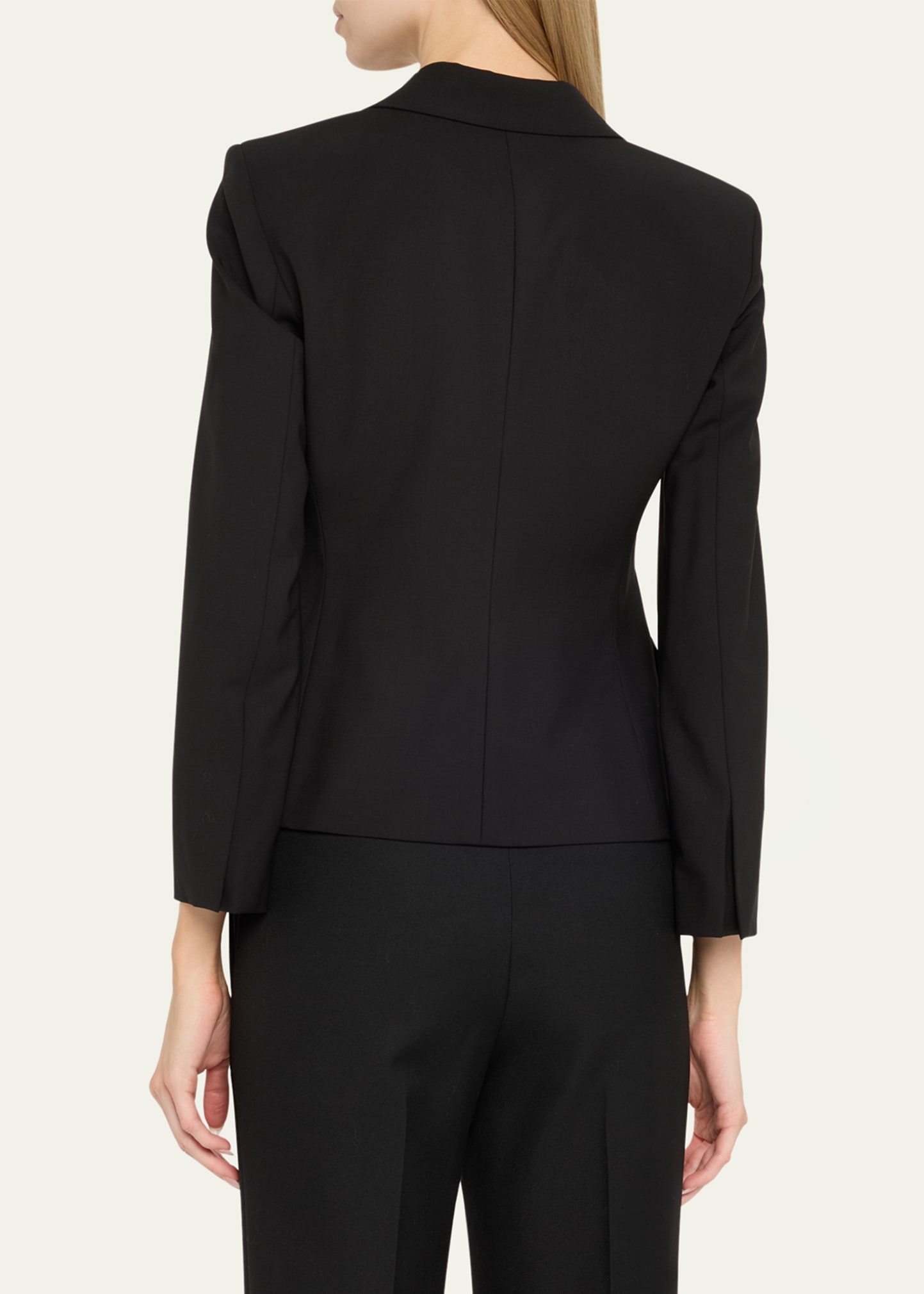Slim One-Button Jacket - 3
