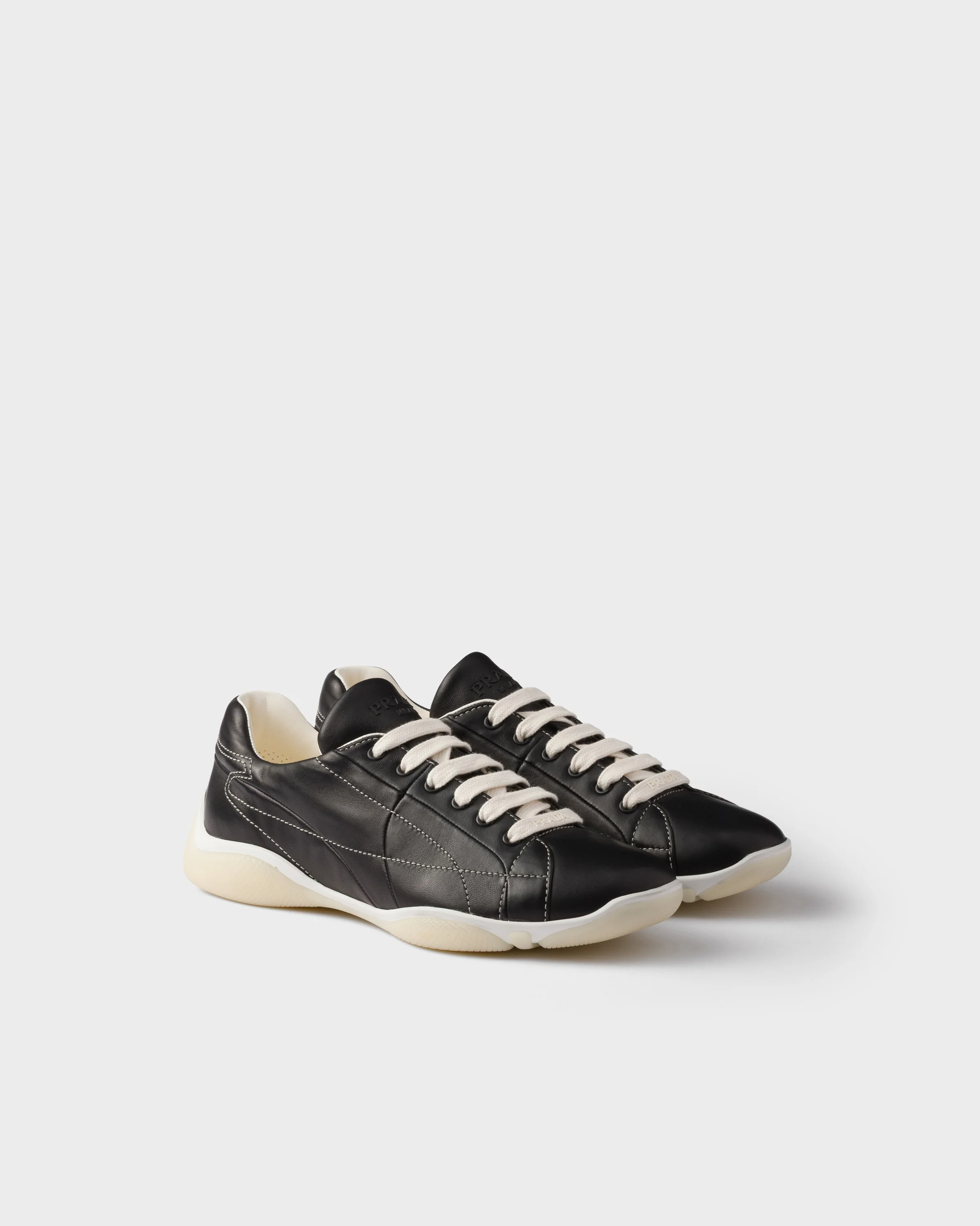 Nappa leather sneakers - 1